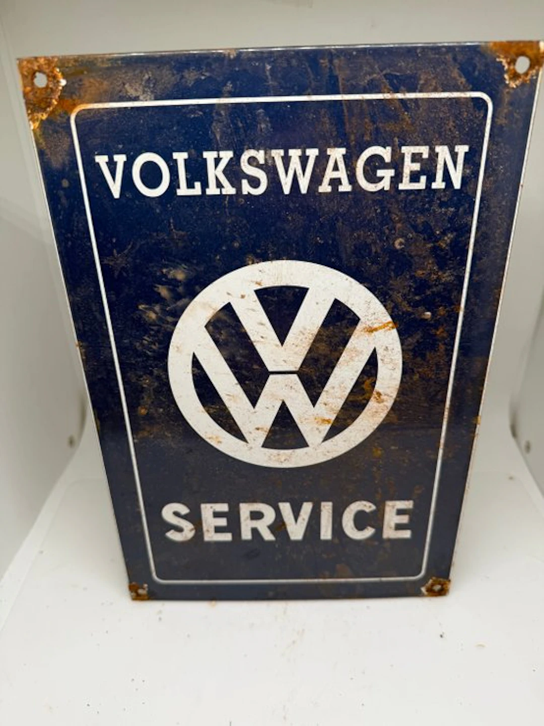 Volkswagen - Volkswagen Service - Enamel sign - Enamel