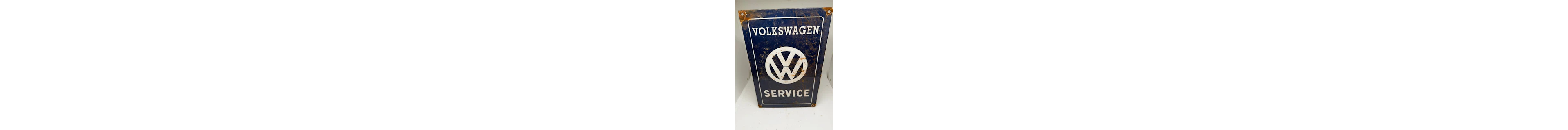 Volkswagen - Volkswagen Service - Enamel sign - Enamel