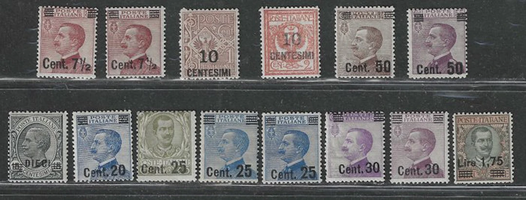 Italy Kingdom 1923/1925 - Kingdom: the two complete...