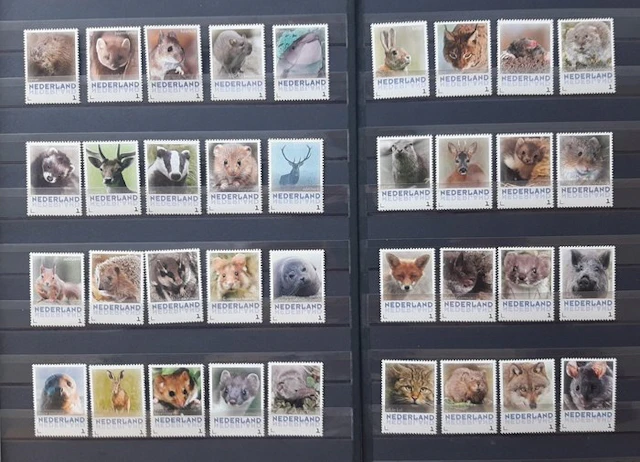 Netherlands 2013 - Complete series of personalized stamps...