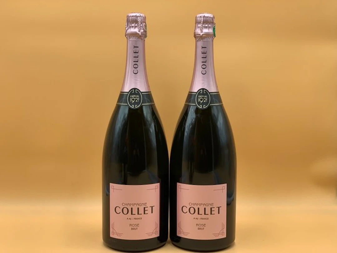 Collet, À AY Rosé - Champagne Brut - 2 Magnums (1.5L)