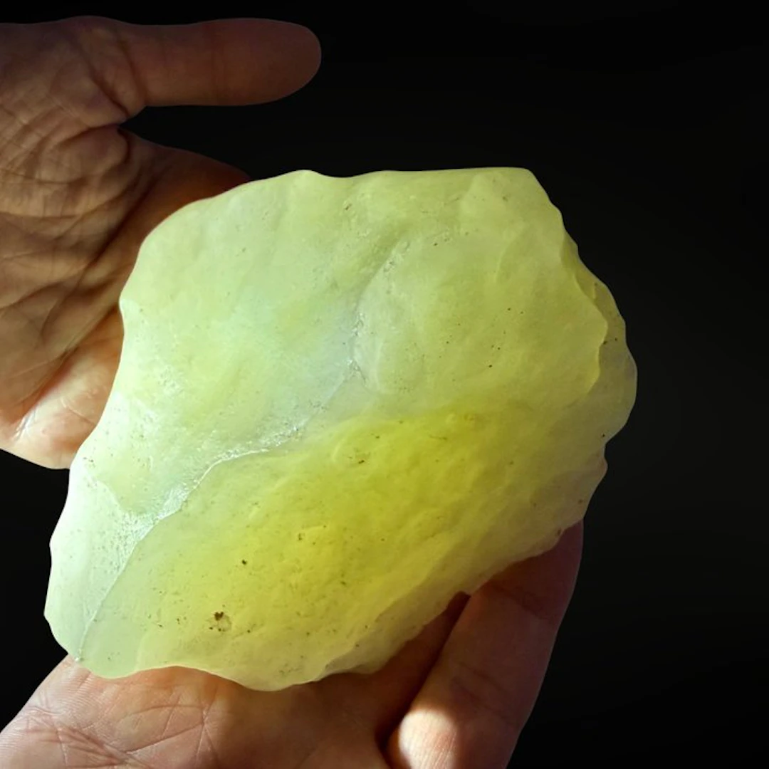 Libyan Desert Glass XXL – Exceptional specimen Libyan...