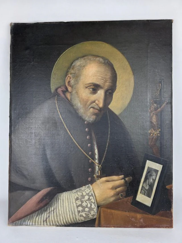 Scuola Napoletana XIX - Sant'Alfonso Maria de' Liguori
