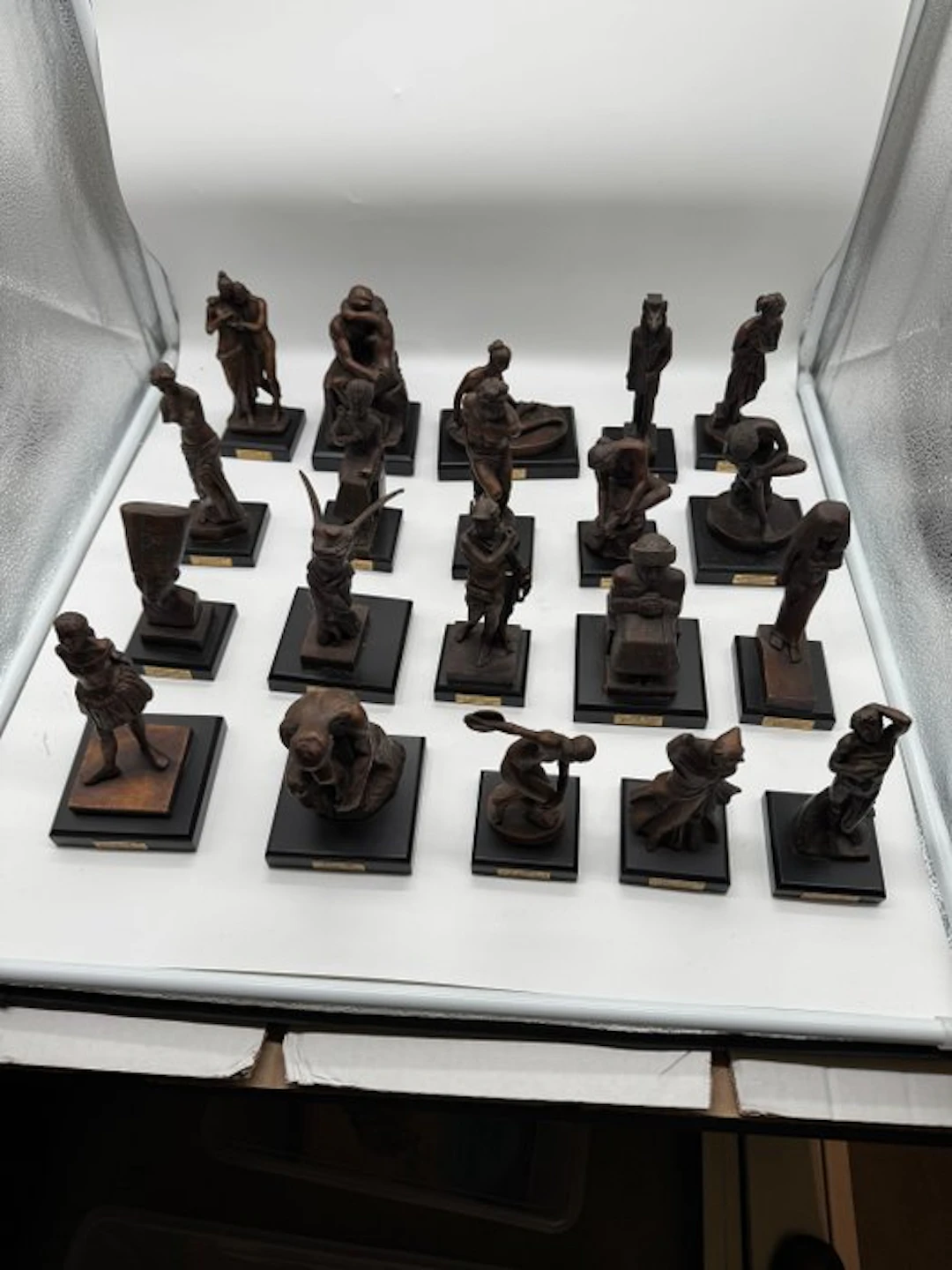 Sculpture, bronze replica sculptures - 15 cm - Bronze