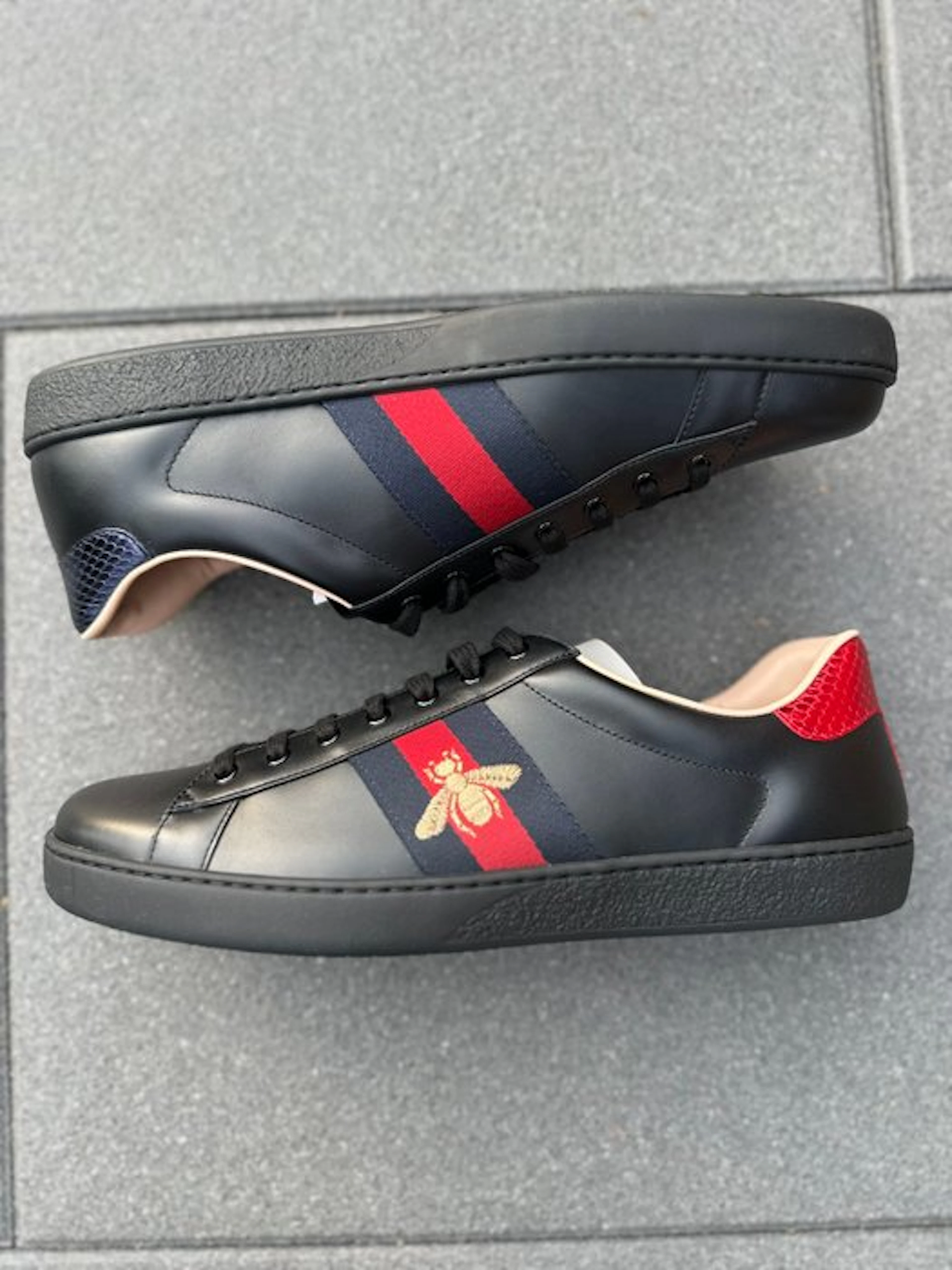 Gucci - ACE BEE - Sneakers - Size: EU 46.5 - New with tags