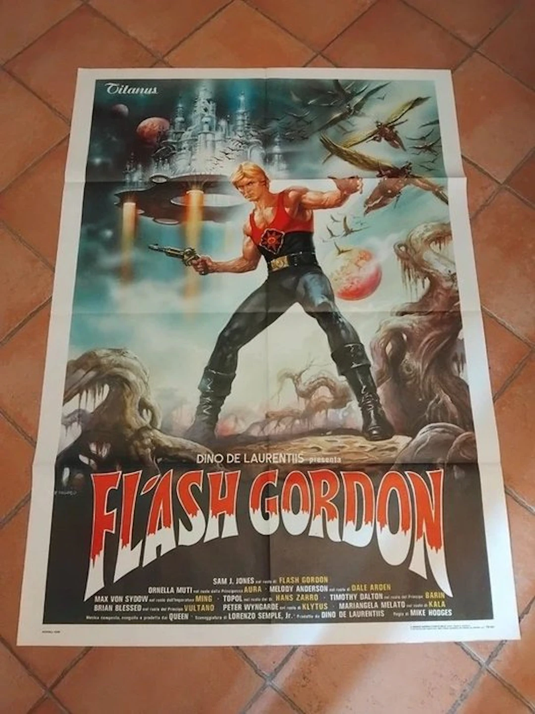 Renato Casaro - Titanus - Flash Gordon (1980) – Manifesto...