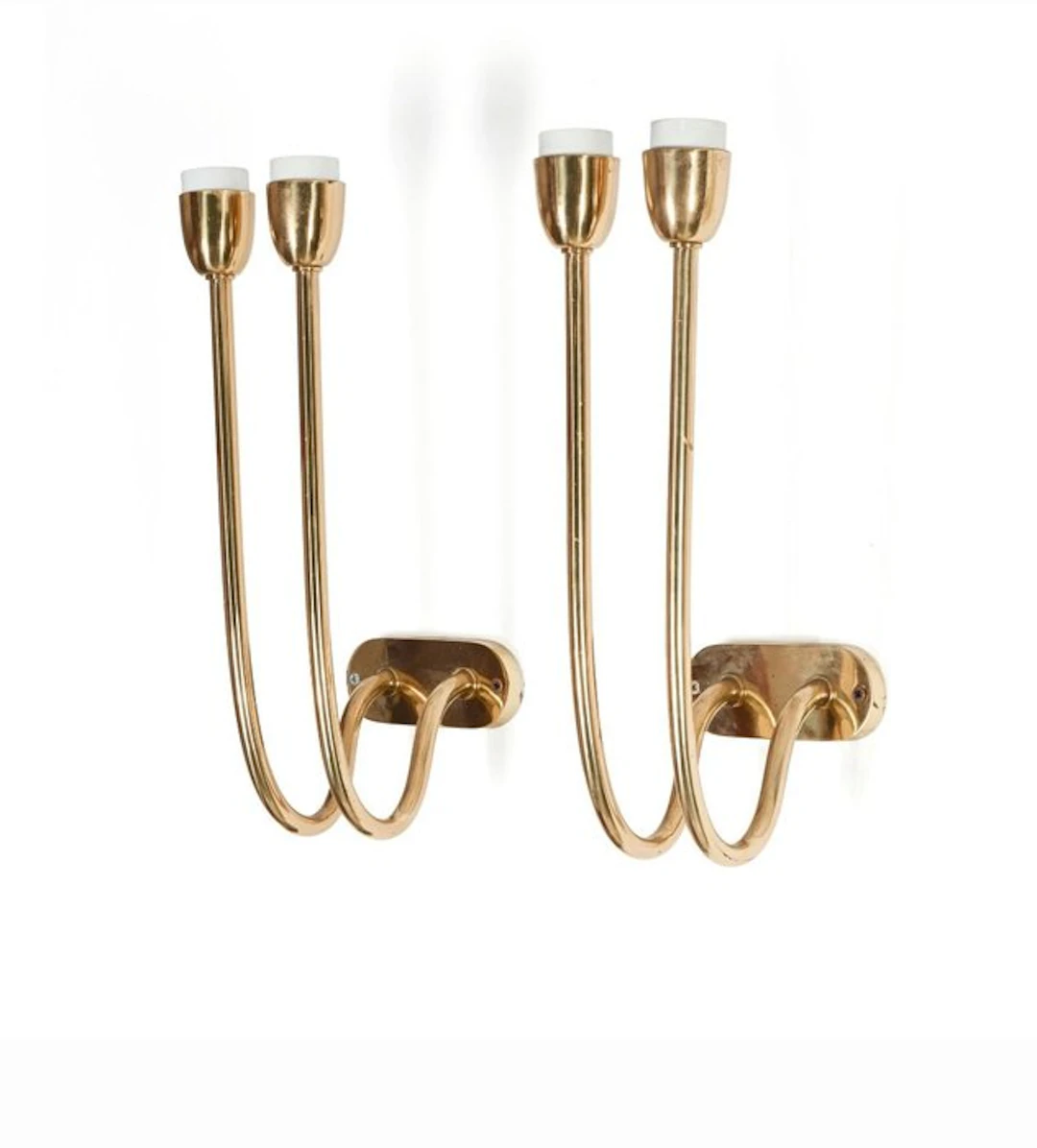 Artigianale italiano - Wall sconce (2) - Brass
