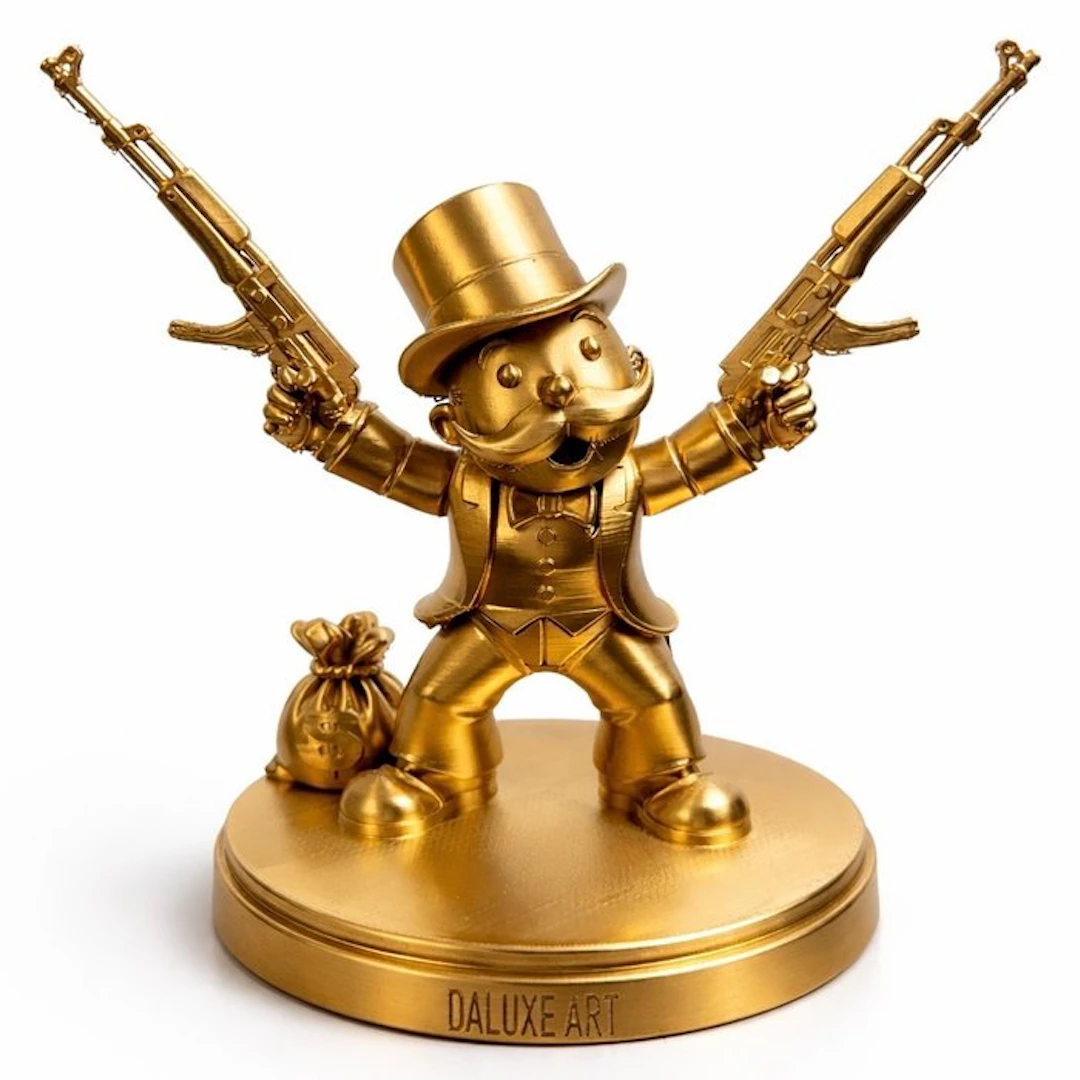 Daluxe Art - 1999 • Monopoly Pop Art – Gold Edition