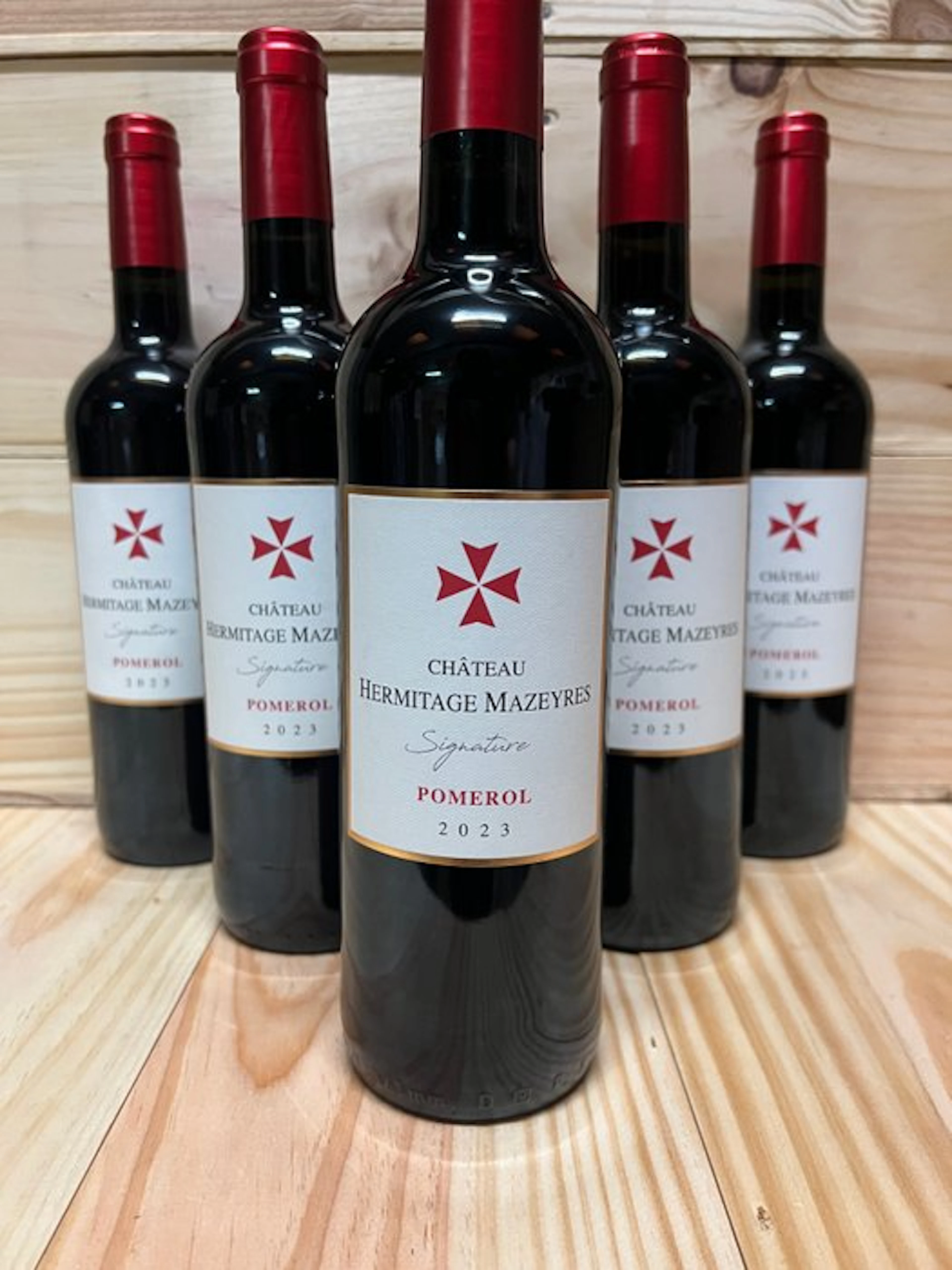 2023 Chateau Hermitage Mazeyres "Signature" - Pomerol - 6 Bottles (0.75L)