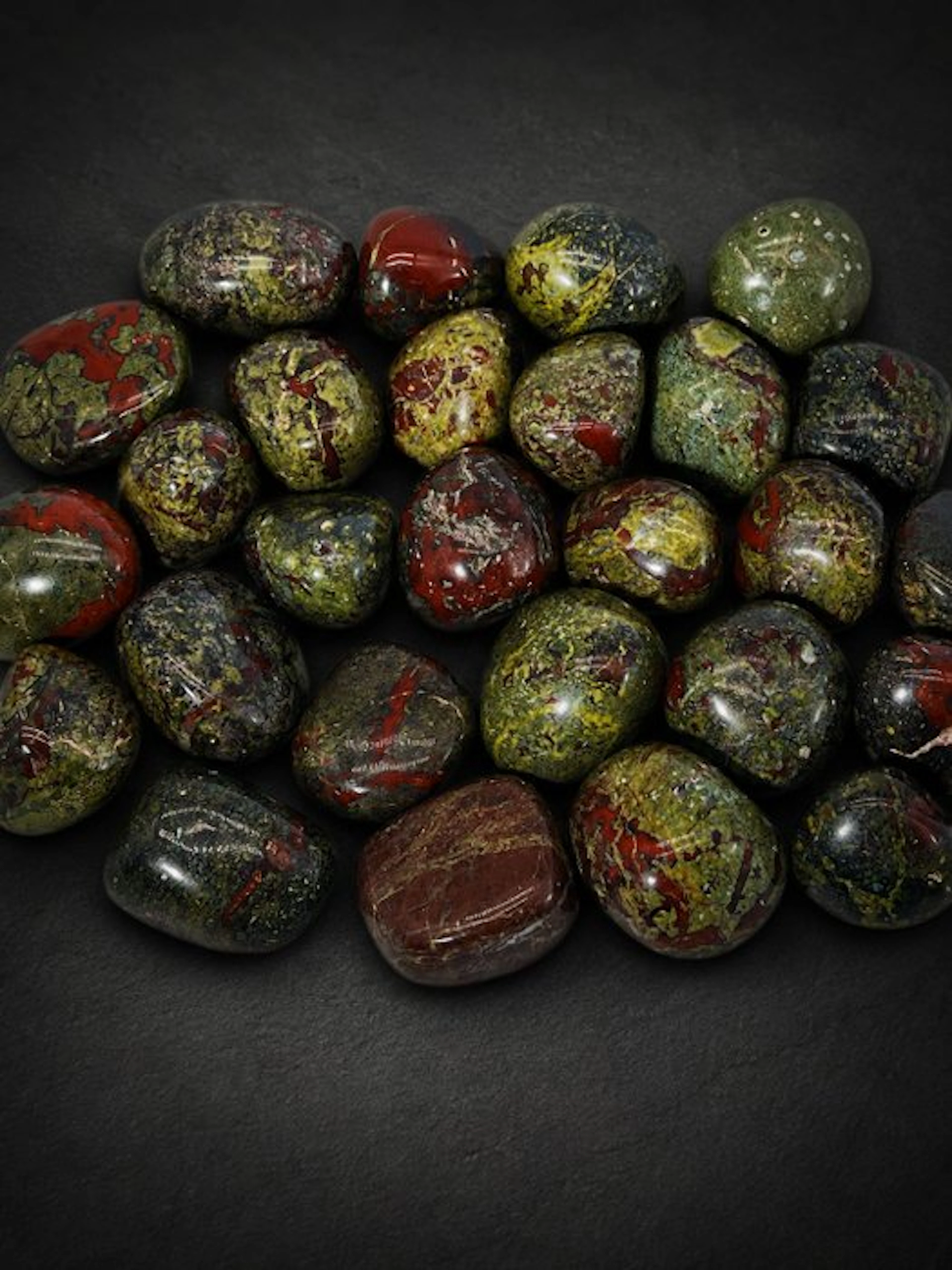 ***NO RESERVE*** Dragonblood Jasper Tumbles | 1kg Parcel...