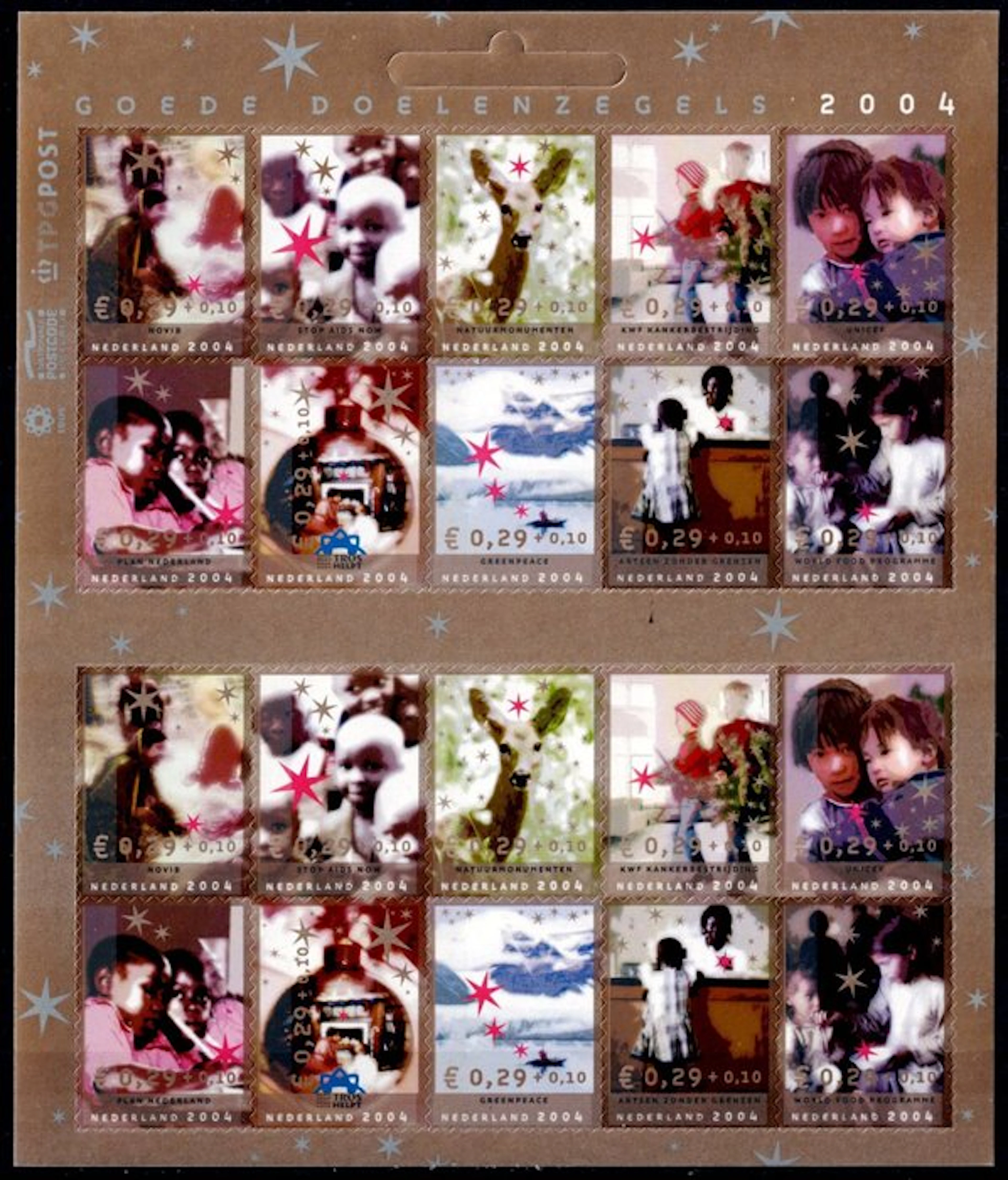 Netherlands 2004/2012 - Batch of postage-paid stamps.