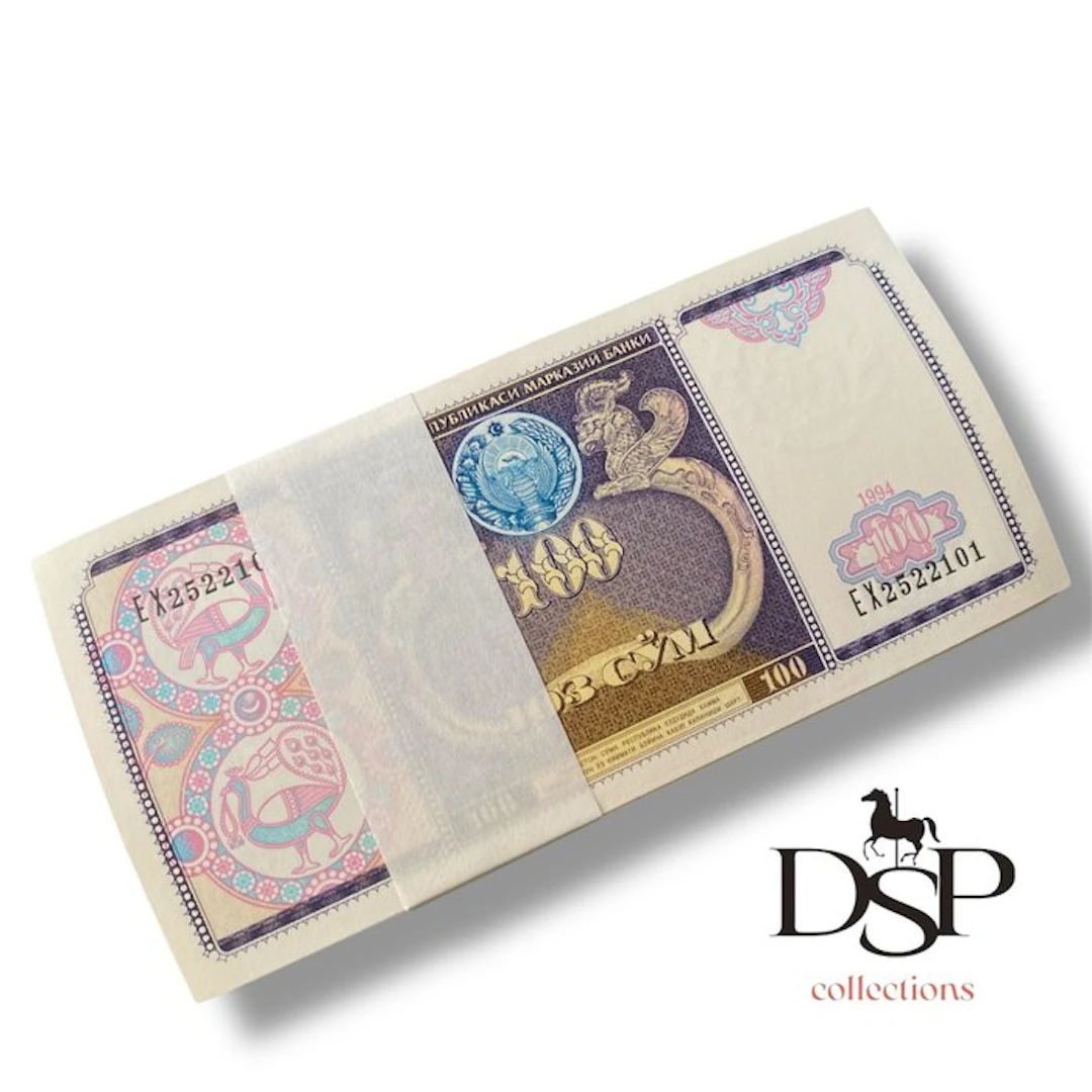 Uzbekistan. - 100 x 100 Som - 1994 - Pick 79 (No reserve price)