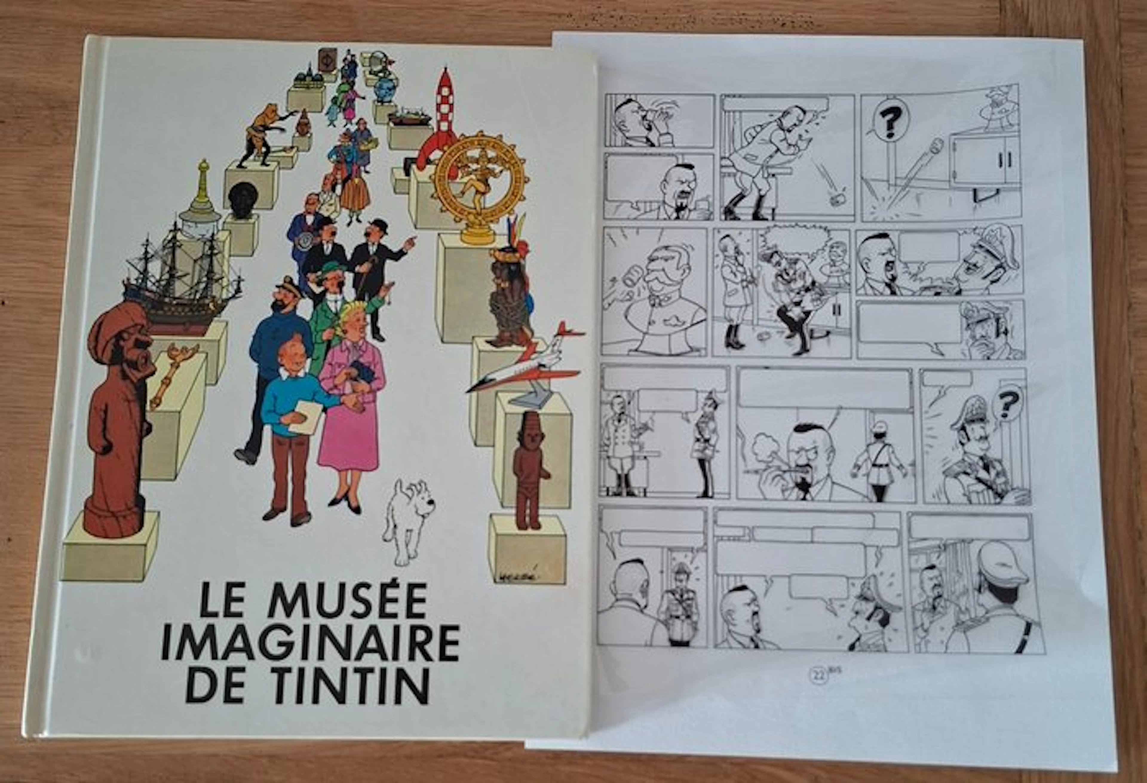Tintin - Le Musée Imaginaire de Tintin + cello 22Bis - 1...