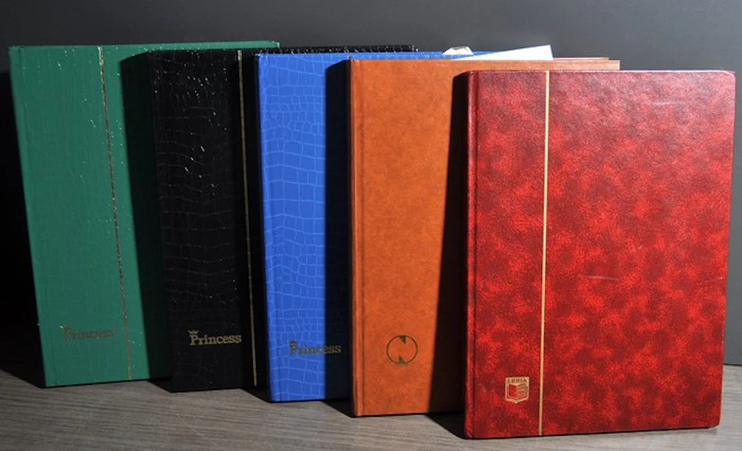 World - A collection with diverse countries in a stack of...