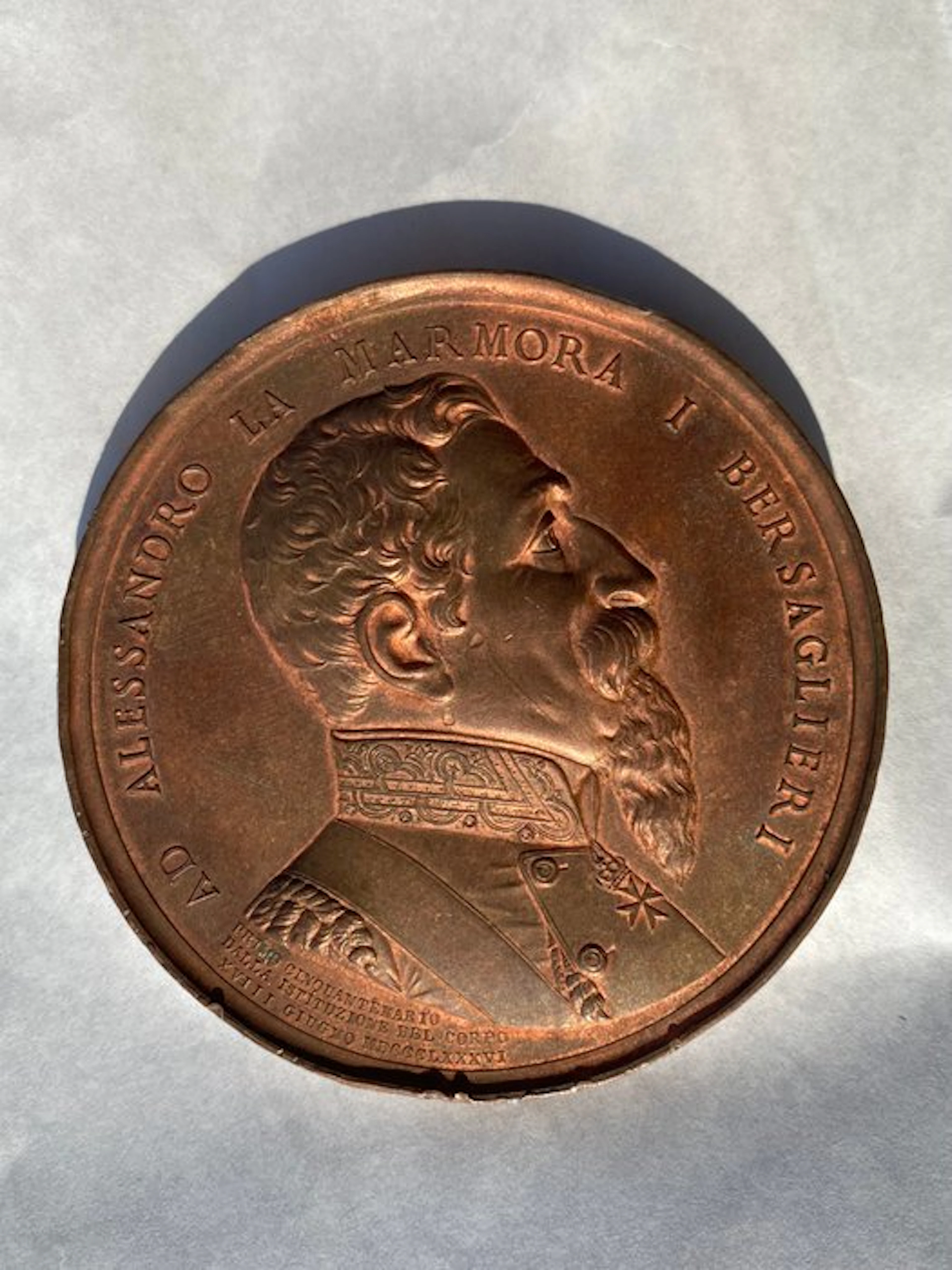 Italy - Military medal - Large-format medal