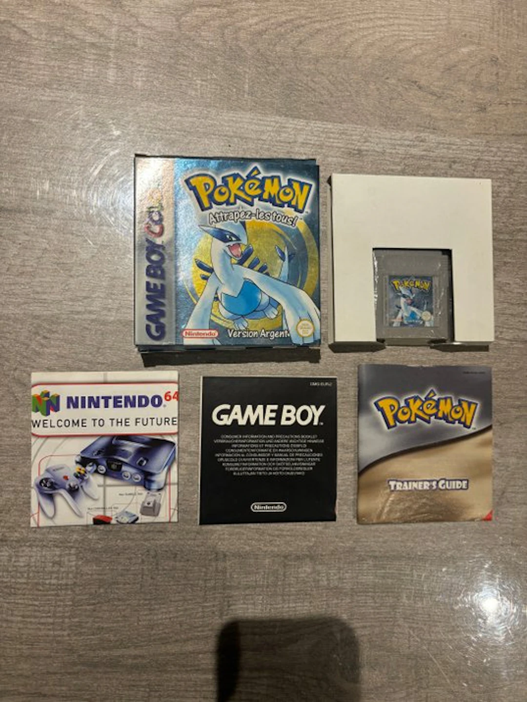 Nintendo - Gameboy Color - Pokémon Version Argent - Video game - In