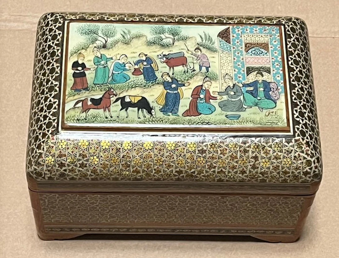 Qajar, Ottoman, Islamic art, orientalist - Middle East - Pahlavi era