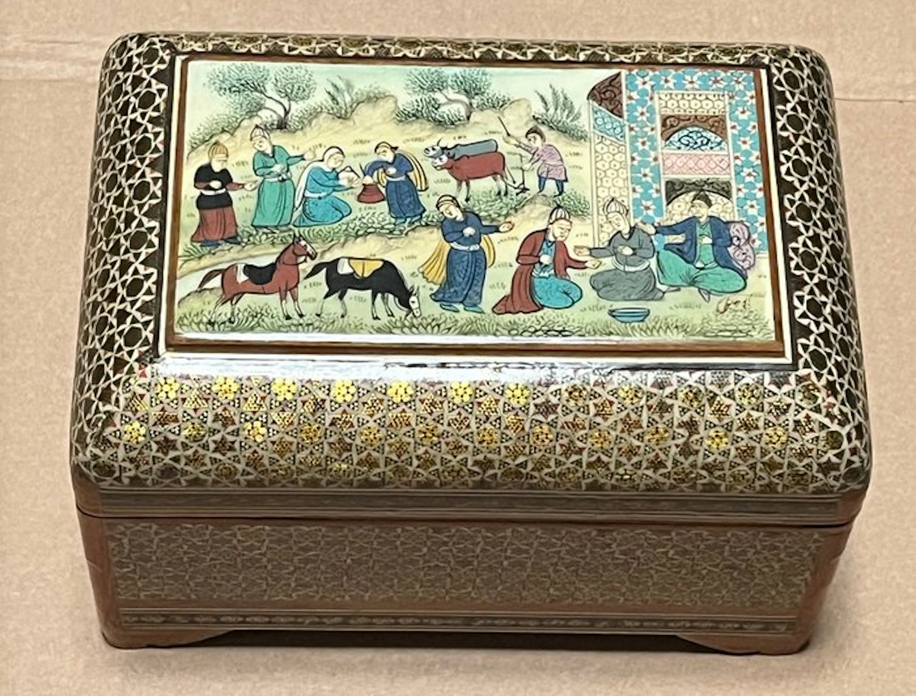 Qajar, Ottoman, Islamic art, orientalist - Middle East - Pahlavi era