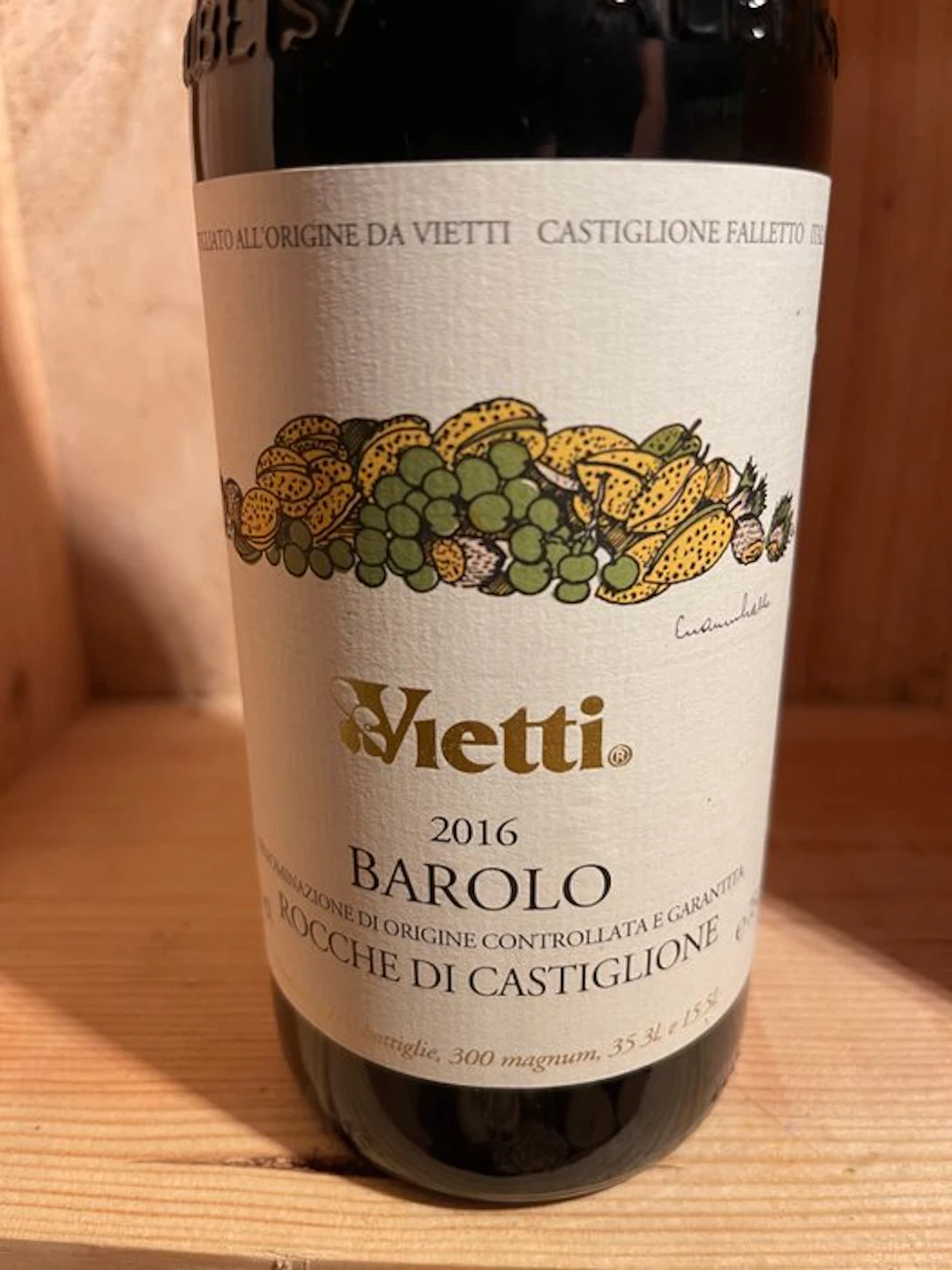 2016 Vietti, Rocche di Castiglione - Barolo - 1 Bottle (0.75L)