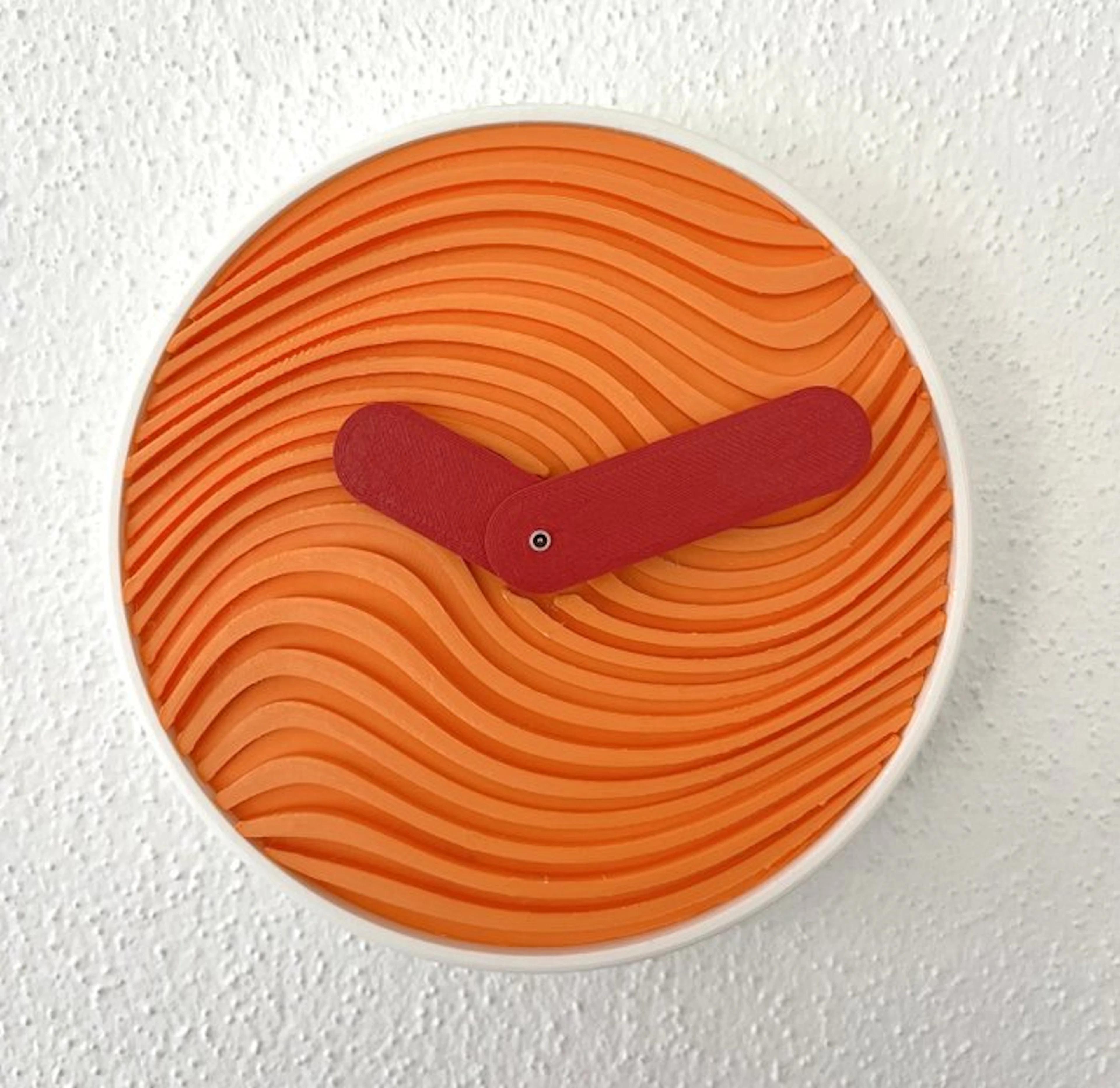 Clock movement Scandinavian design "Sunset" - Sustainable Material - 2026