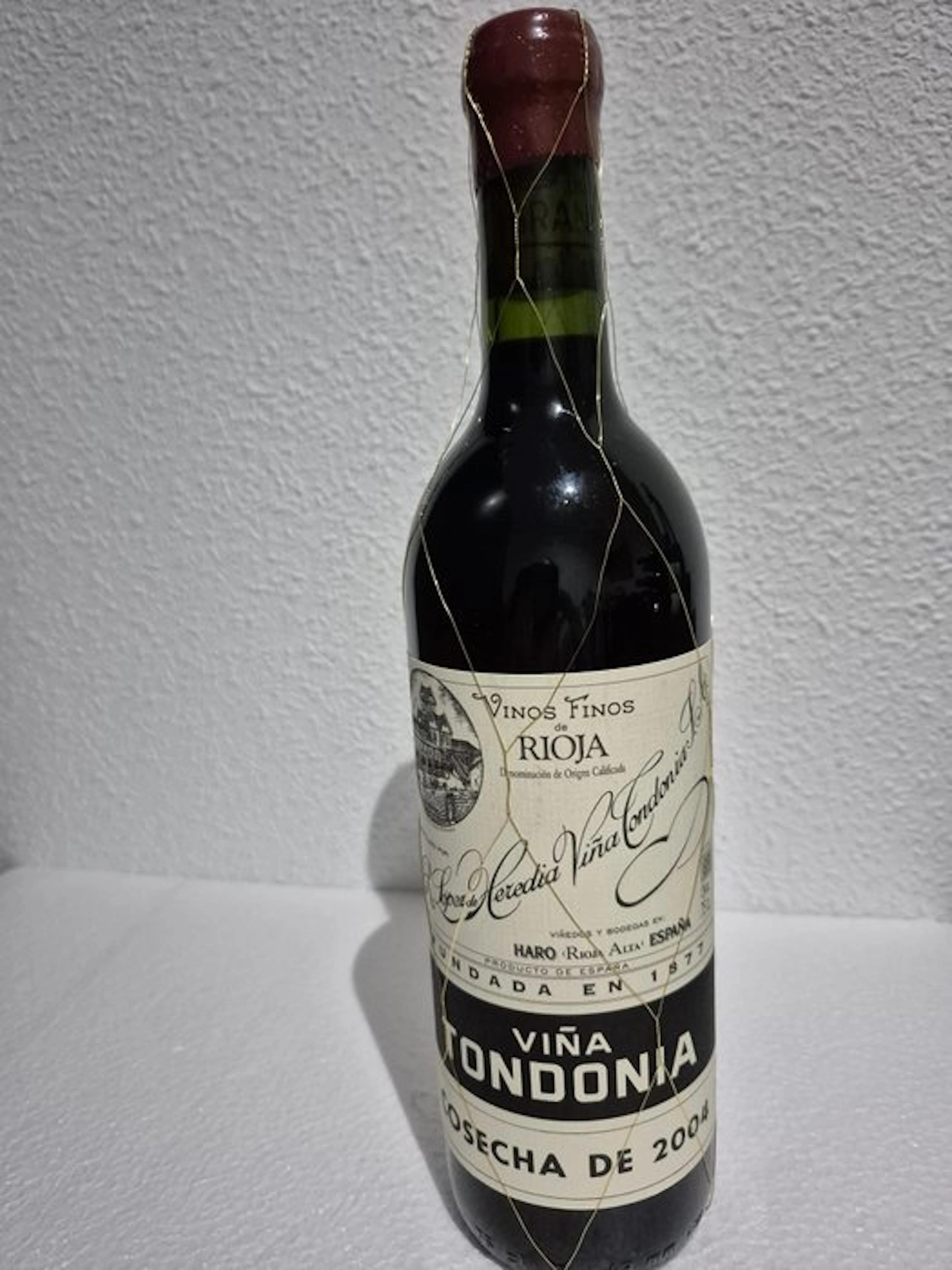 2004 R. López de Heredia, Viña Tondonia - Rioja Gran Reserva - 1 Bottle (0.75L)
