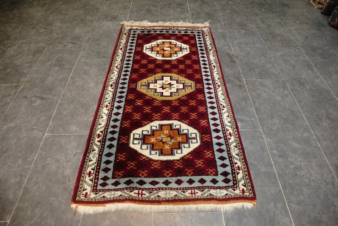 Turkish rug - Carpet - 160 cm - 90 cm