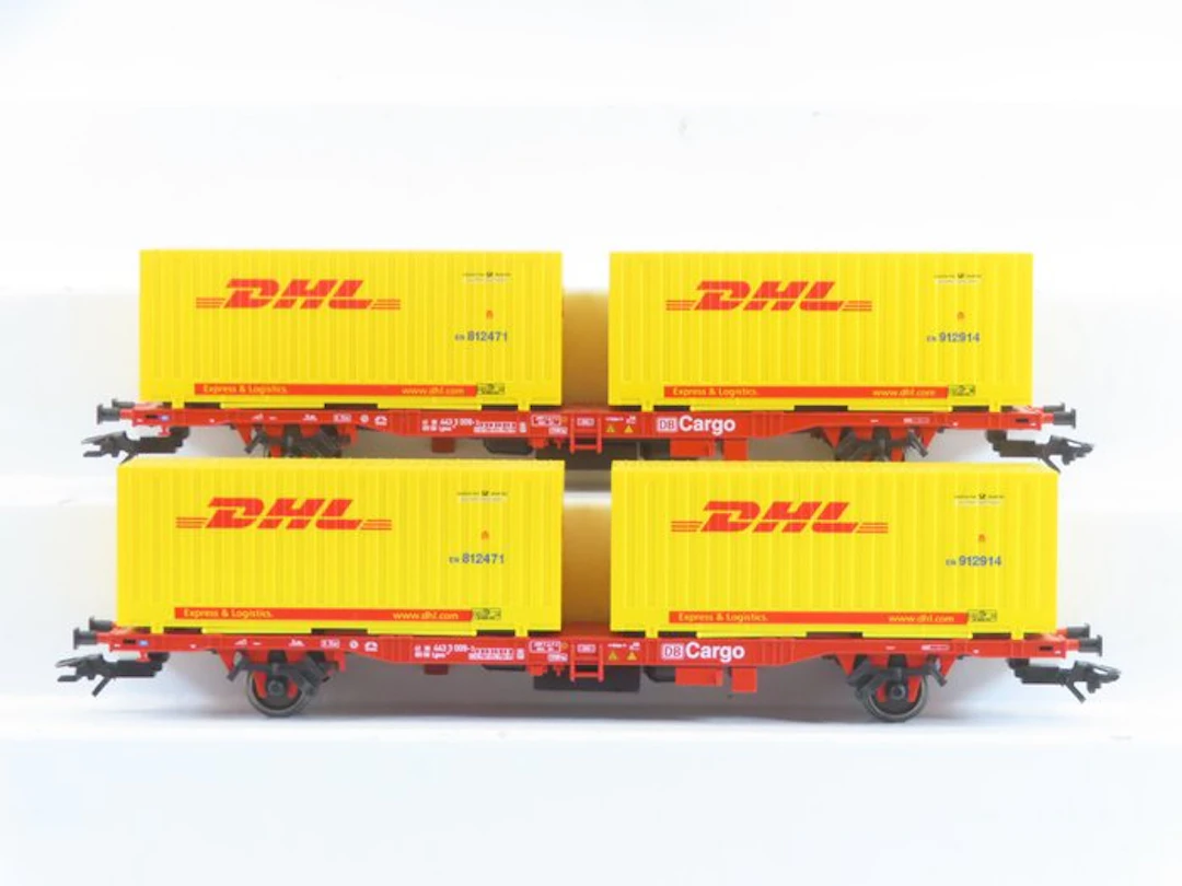 Märklin H0 - 47705 - Model train freight carriage (2) - 2...