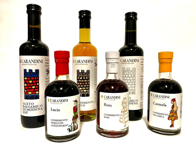 Carandini - Balsamic vinegar - 6 - 3 x 250ml + 3 x 500ml