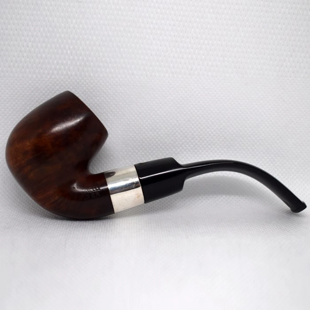 Savinelli - Bent - 925 Silver - Pipe - .925 silver, Briar