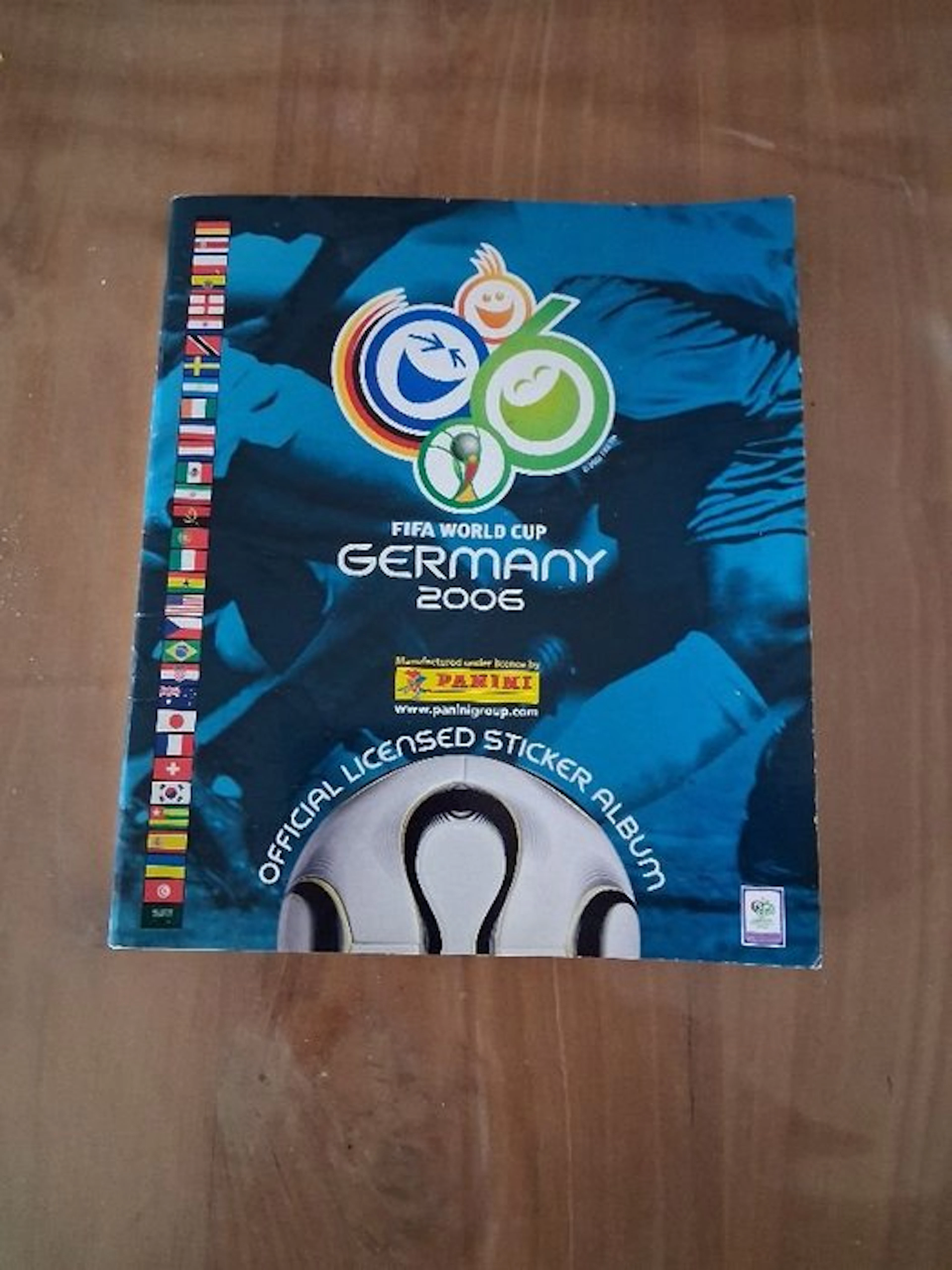 2006 Panini World Cup Stickers Original edition Sticker album - Mint (M)