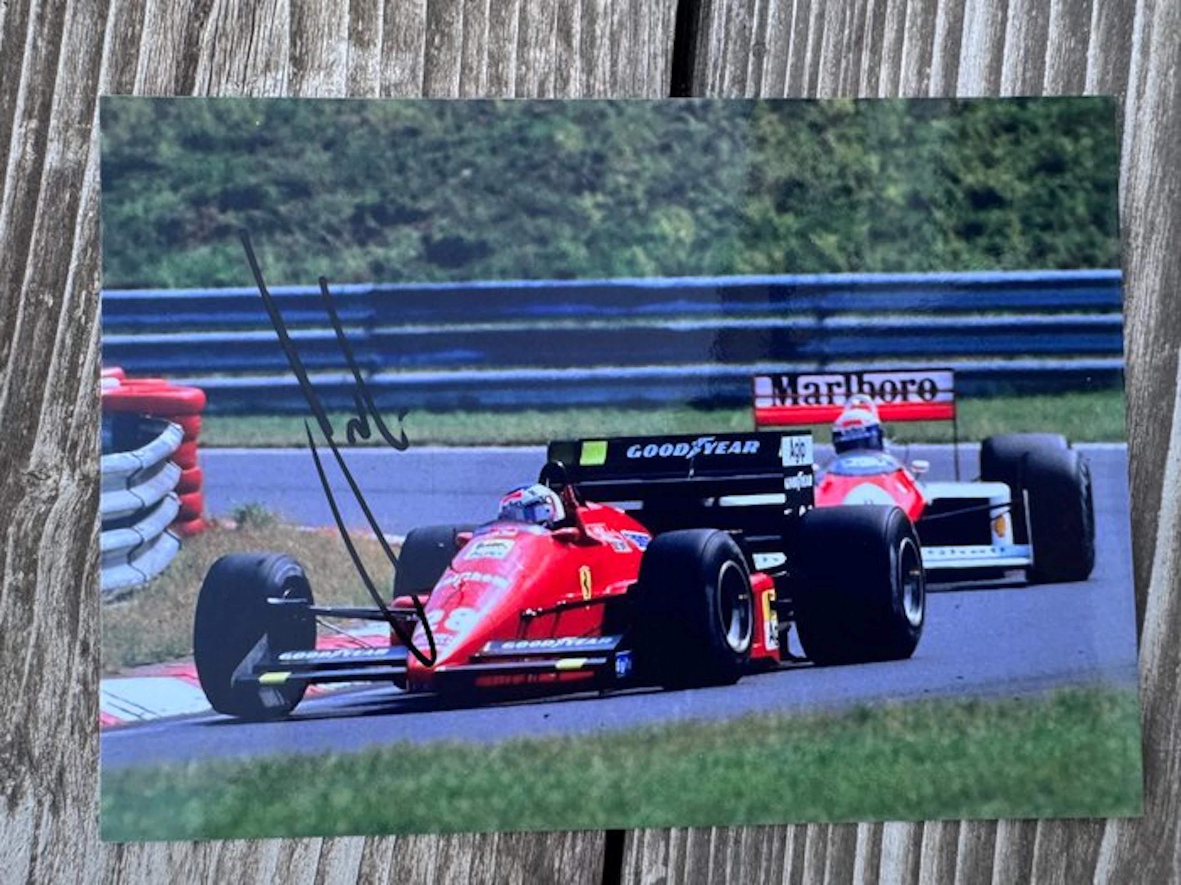 Ferrari - Gerhard Berger - Photograph