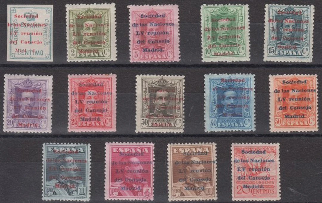 Spain 1929 - Complete series