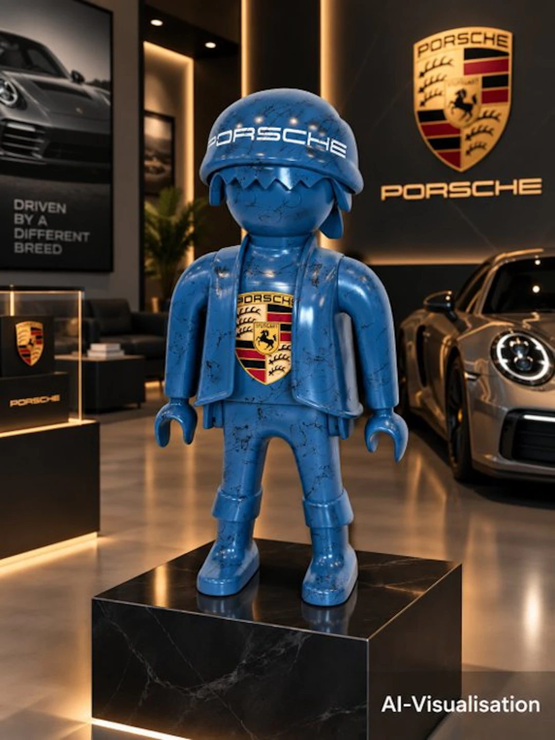 Beever Deco Art - Porsche Playmobil XXL - 62cm