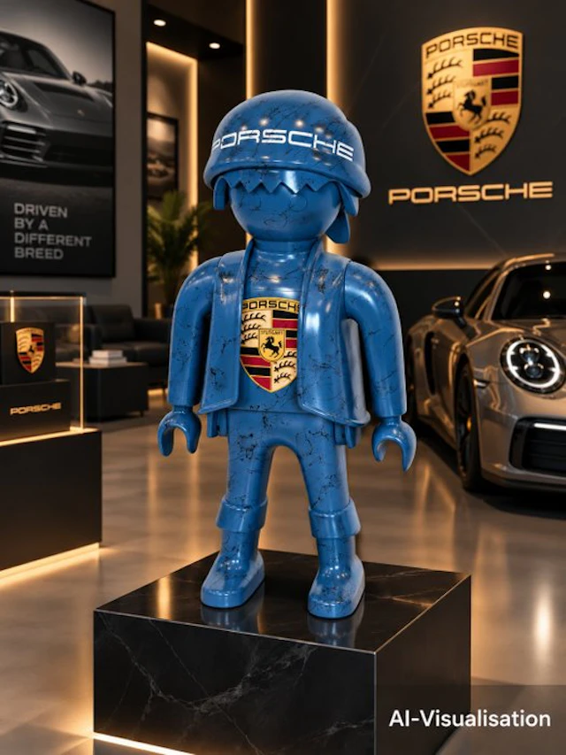 Beever Deco Art - Porsche Playmobil XXL - 62cm