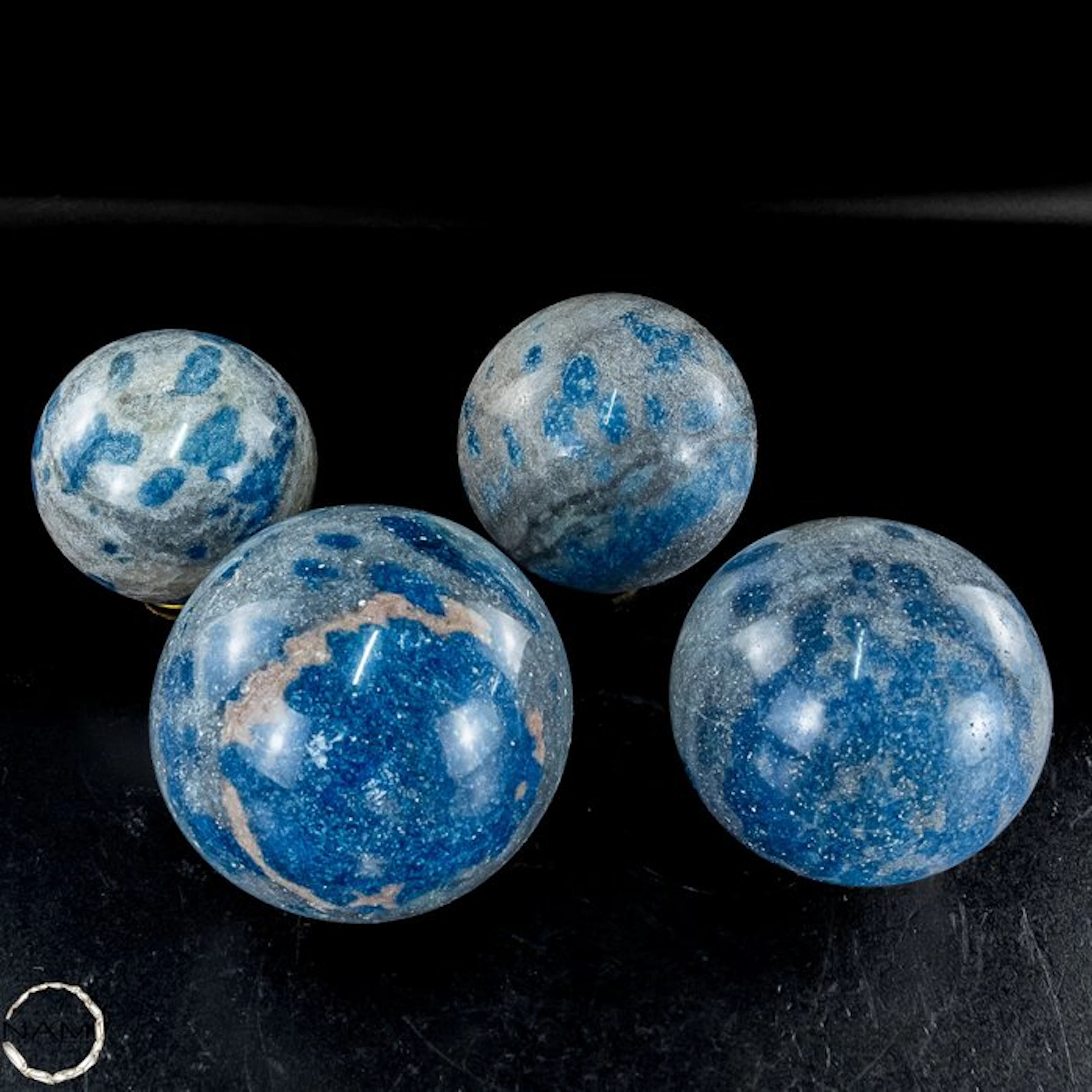 Extraordinary K2 sphere set from Madagascar – four...