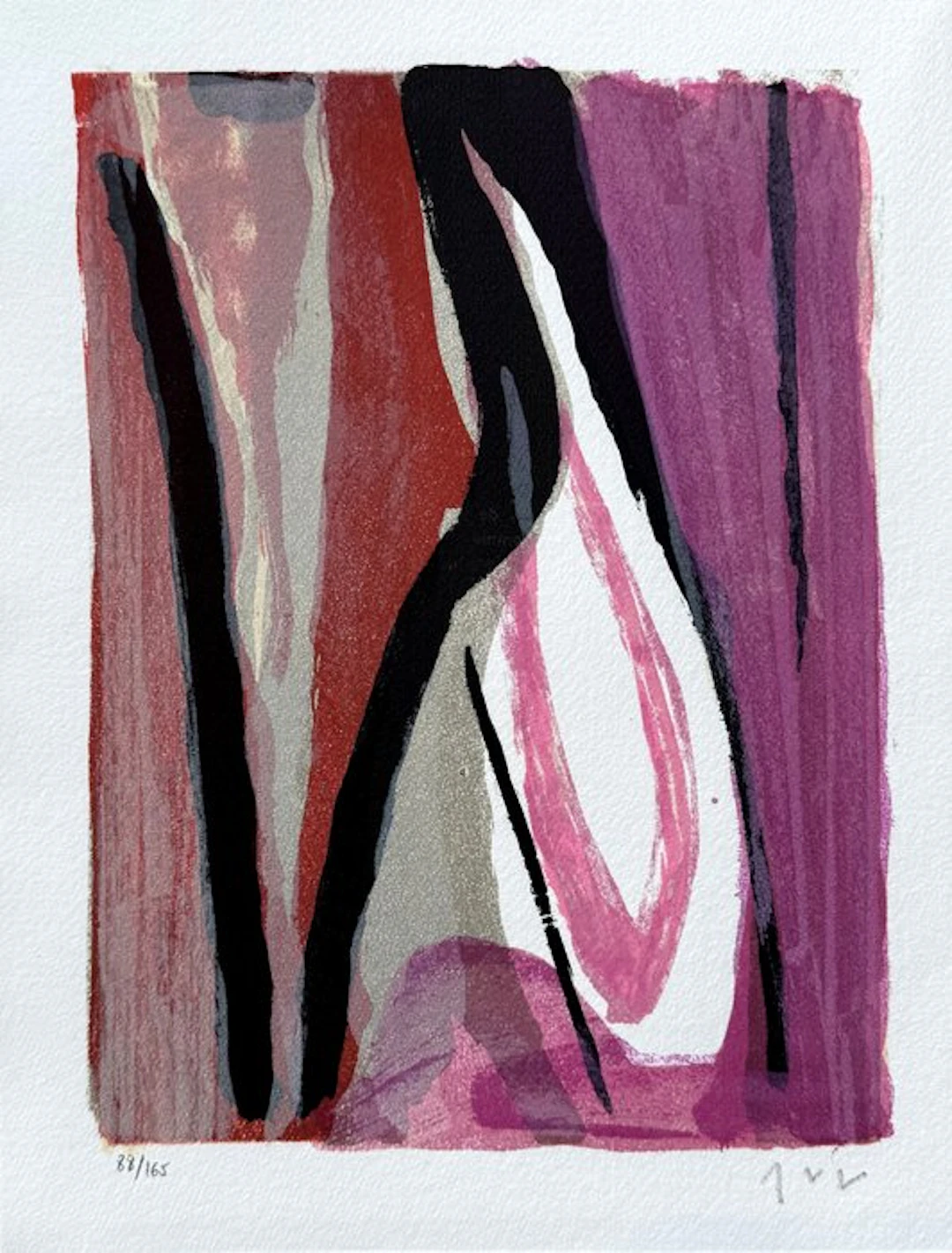Bram Van Velde (1895-1981) - Composition abstraite