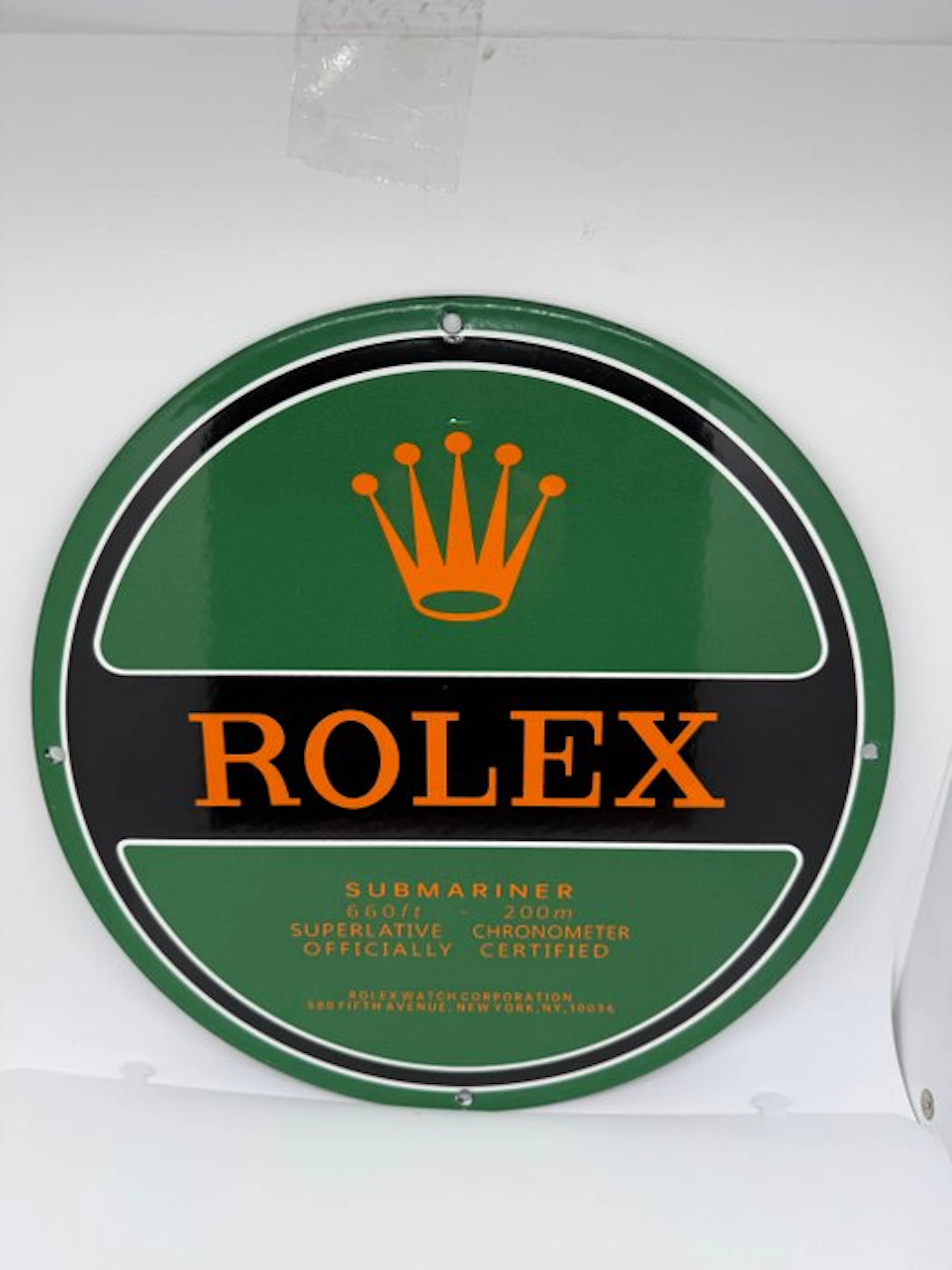 Rolex - Rolex - Rolex Submariner - advertising sign...