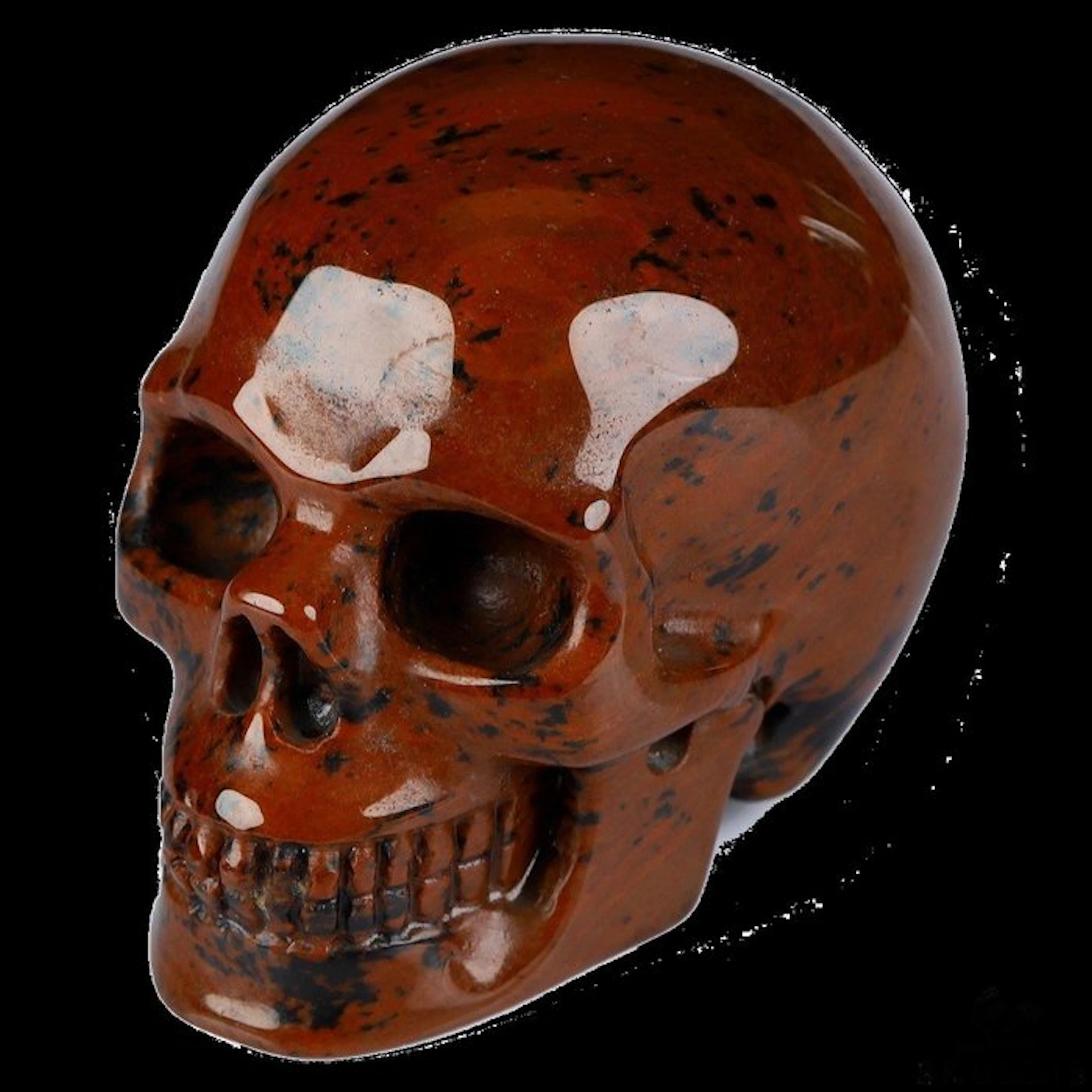 94 g 5.10 by 3.90 cm Fine Art Object AA MAHOGANY Obsidian...