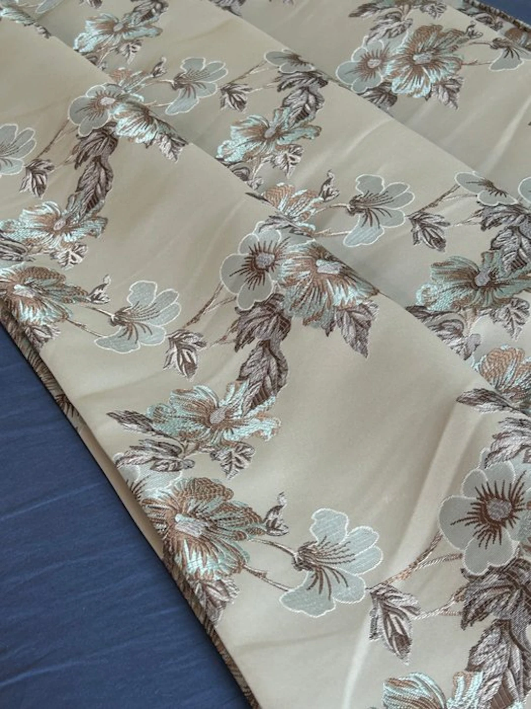 San Leucio damask fabric, 3 meters - Textile - 300 cm - 300 cm