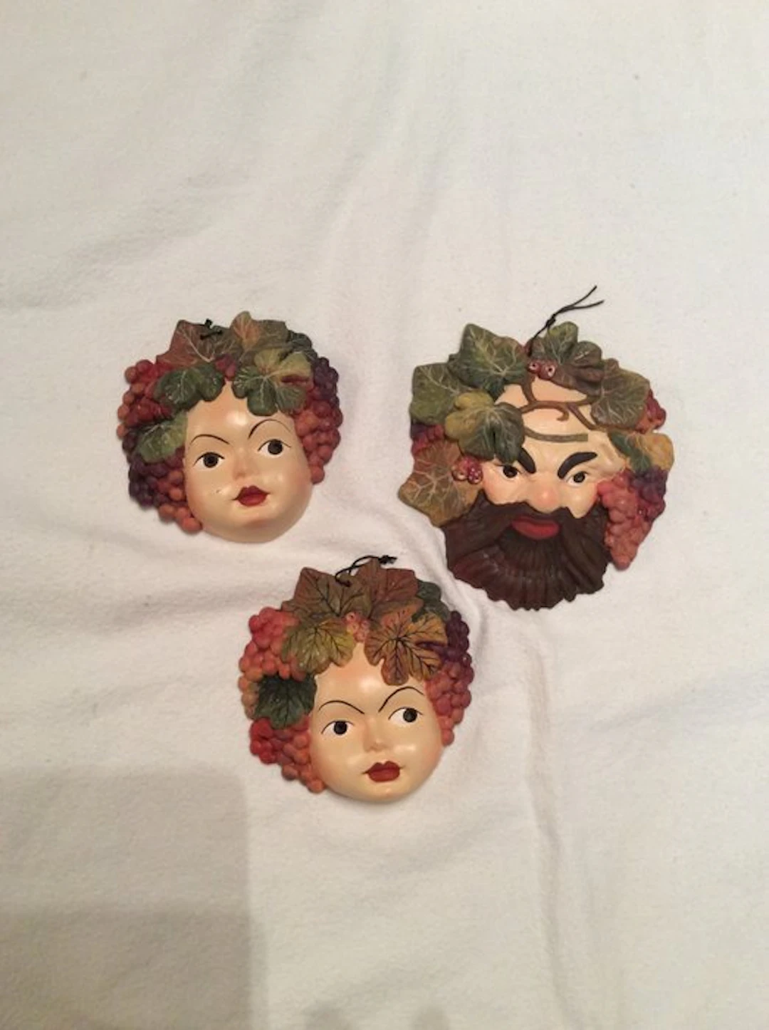 Decorative ornament (3) - Masks - Italy