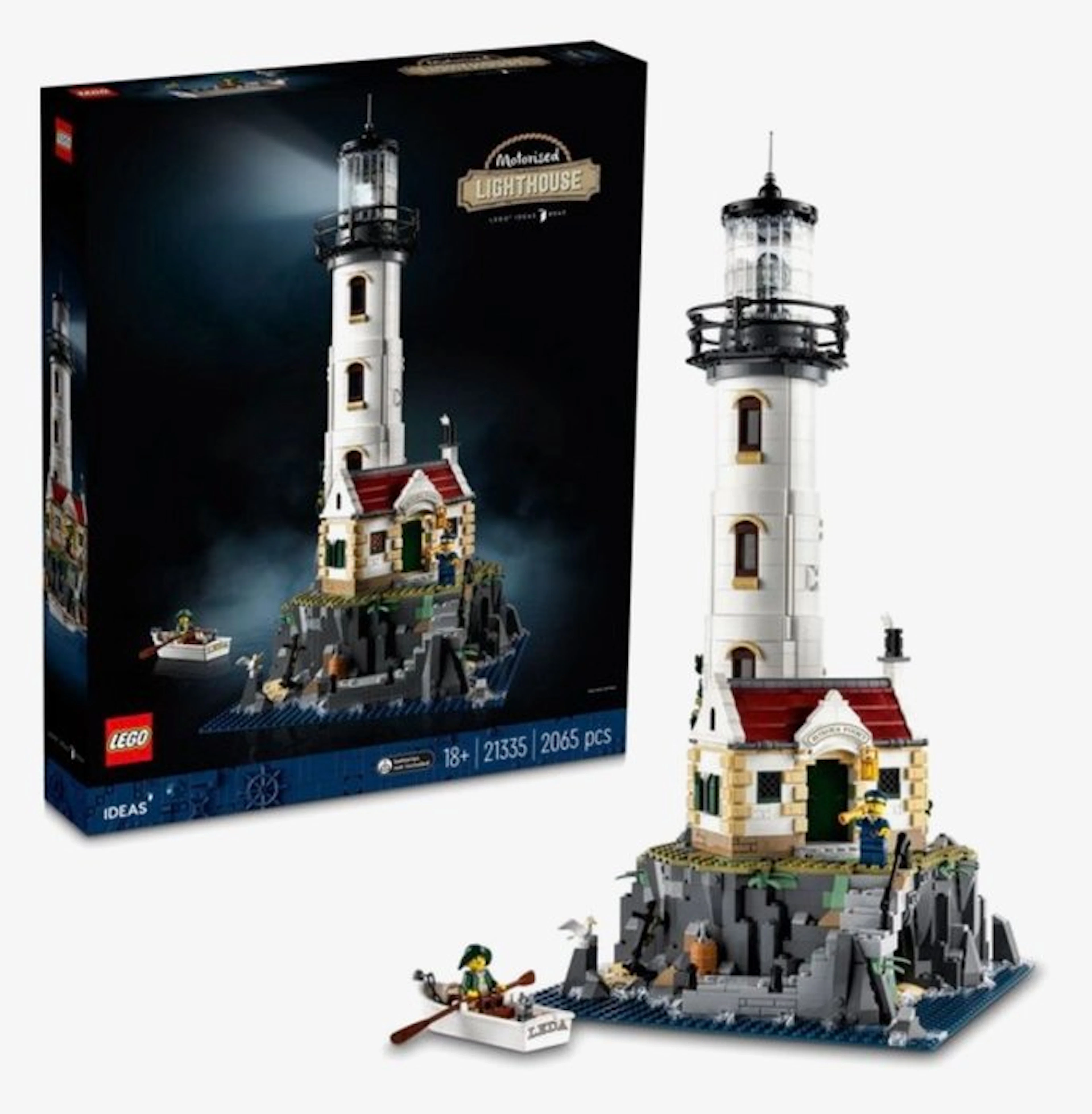 LEGO Set - 21335 - Classic, Icons - Rare- Hard top find- Motorised Lighthouse