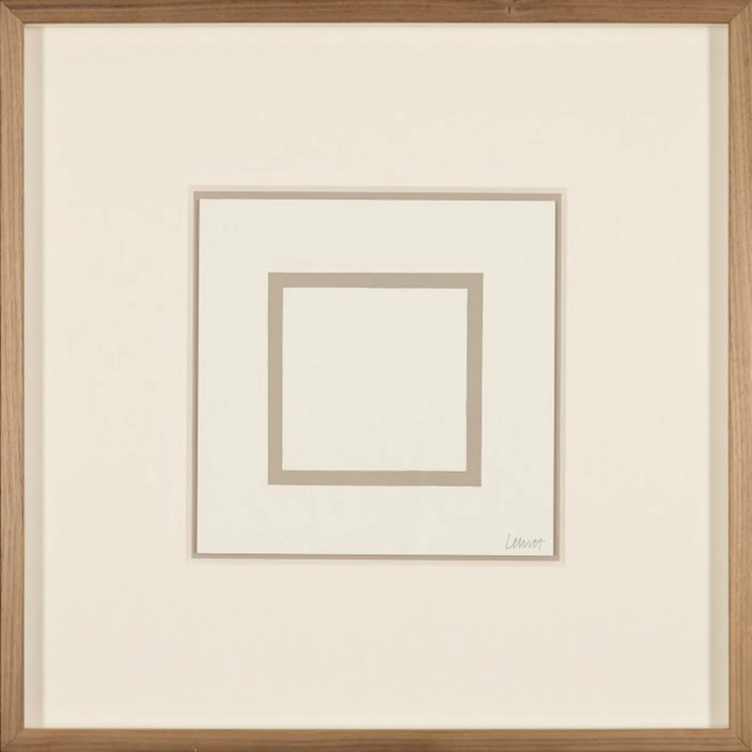 Sol Lewitt (1928-2007) - Five Geometric Figures in Five Colors