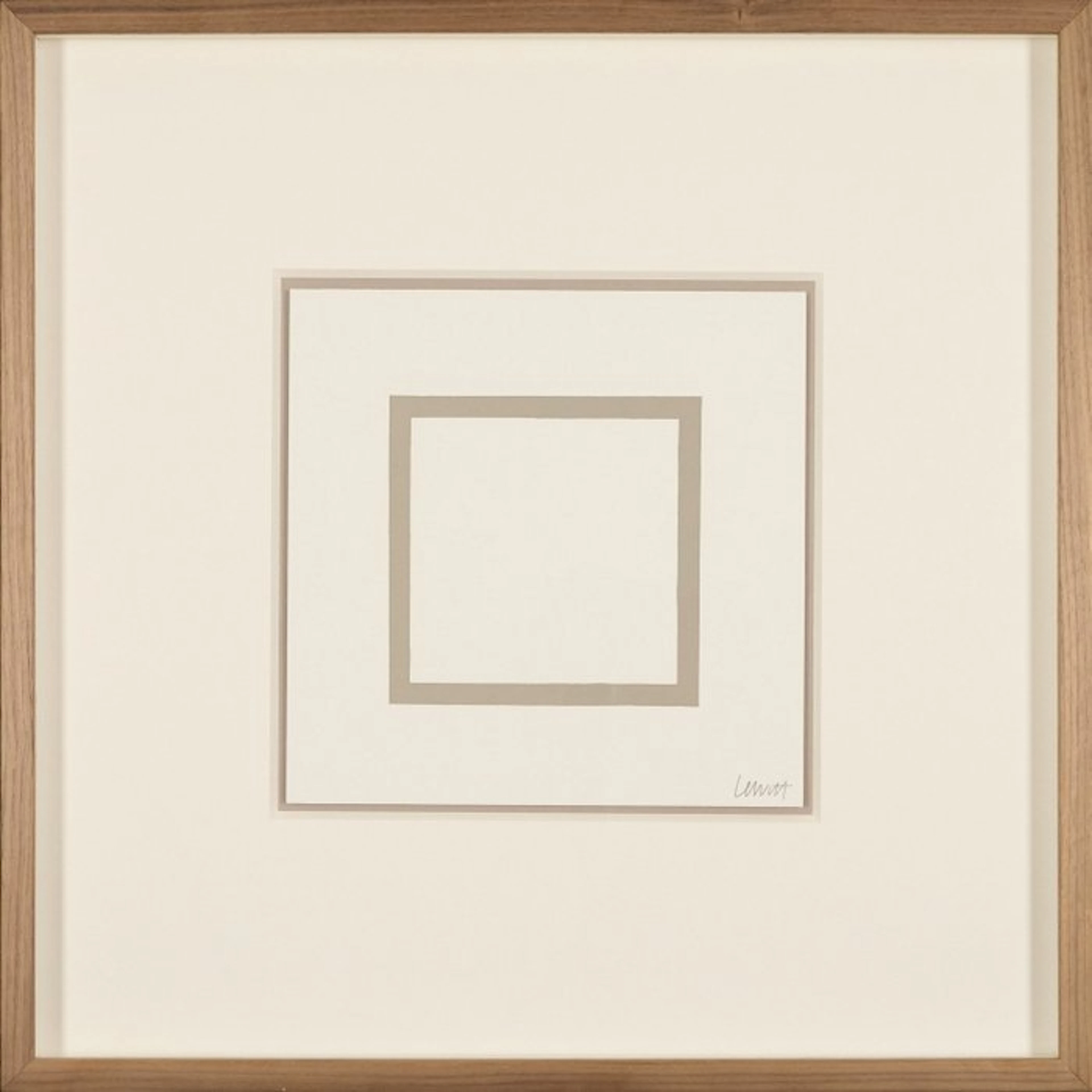 Sol Lewitt (1928-2007) - Five Geometric Figures in Five Colors