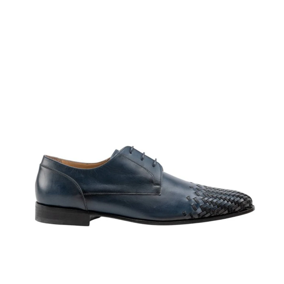 TESTONI - 10 UK - 44 IT - "Portonovo" Derby Shoes Soft...