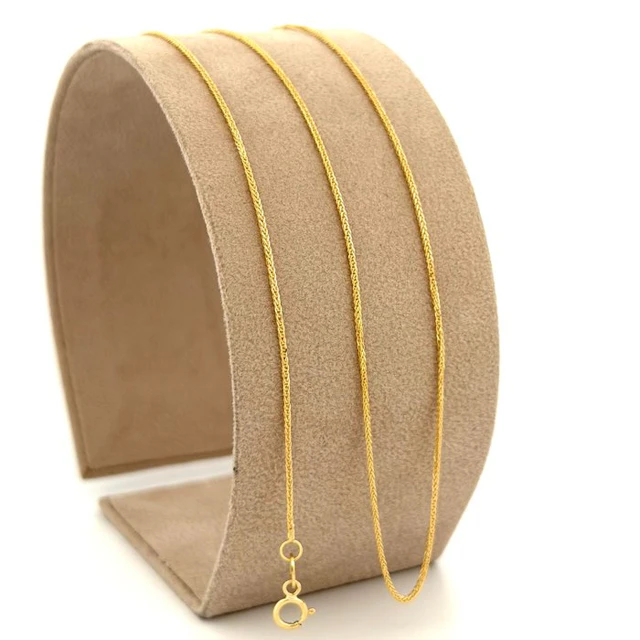 Necklace - 18 kt. Yellow gold - Spiga - 42 cm