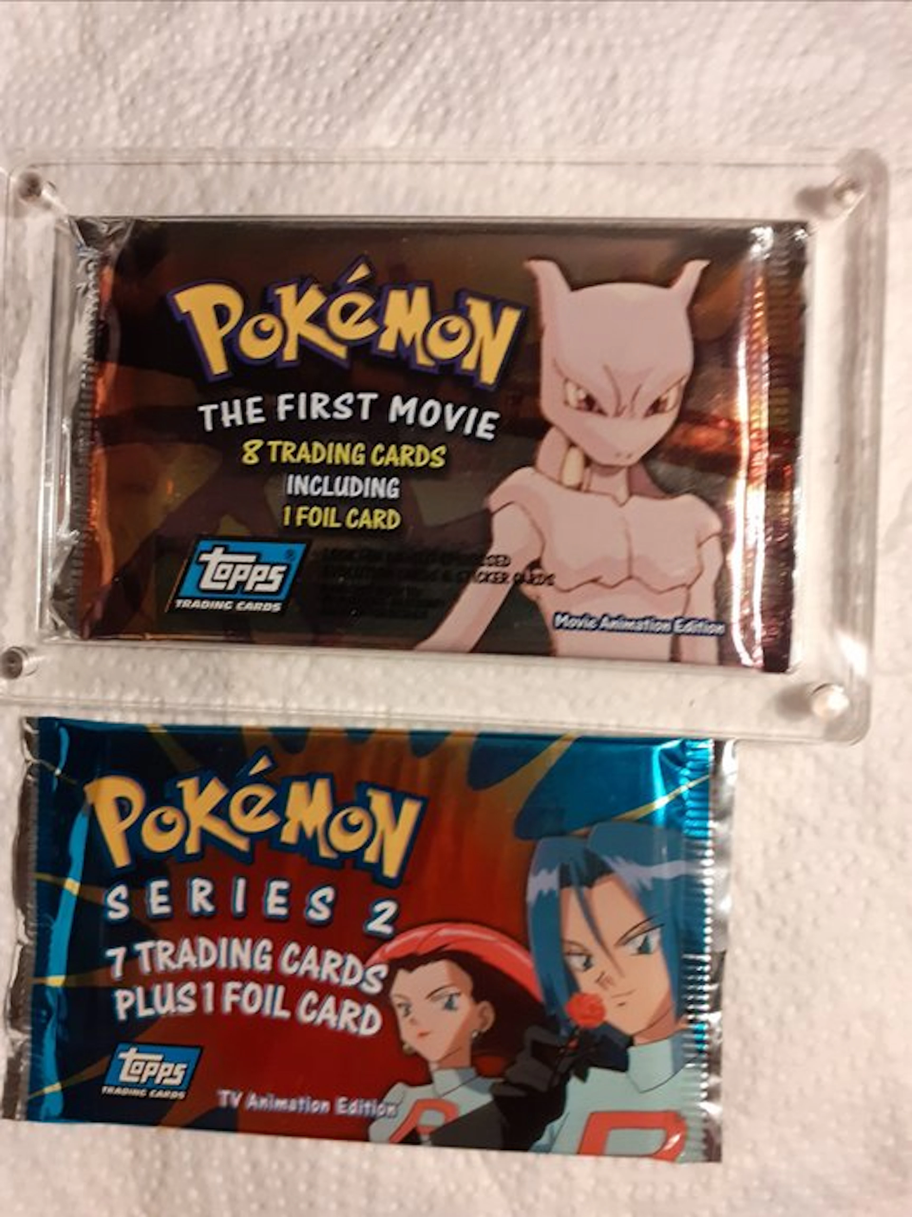 Pokémon - 2 Booster pack - The First Movie / Series 2 - Various sets