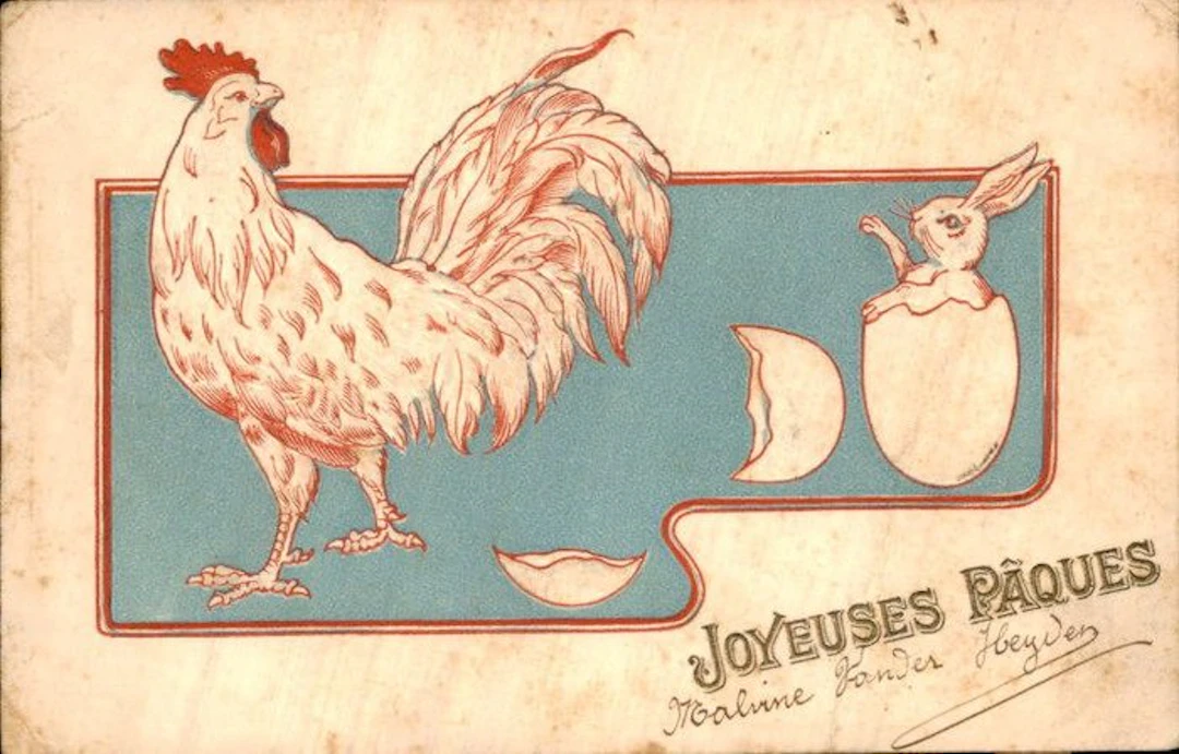 Easter - Postcard (100) - 1900-1999