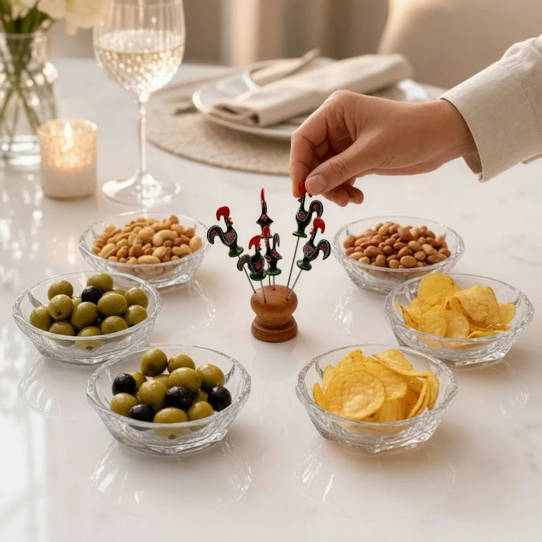 Set Aperitivo Collection "Cantar da Gallis" + 6x Coppette...
