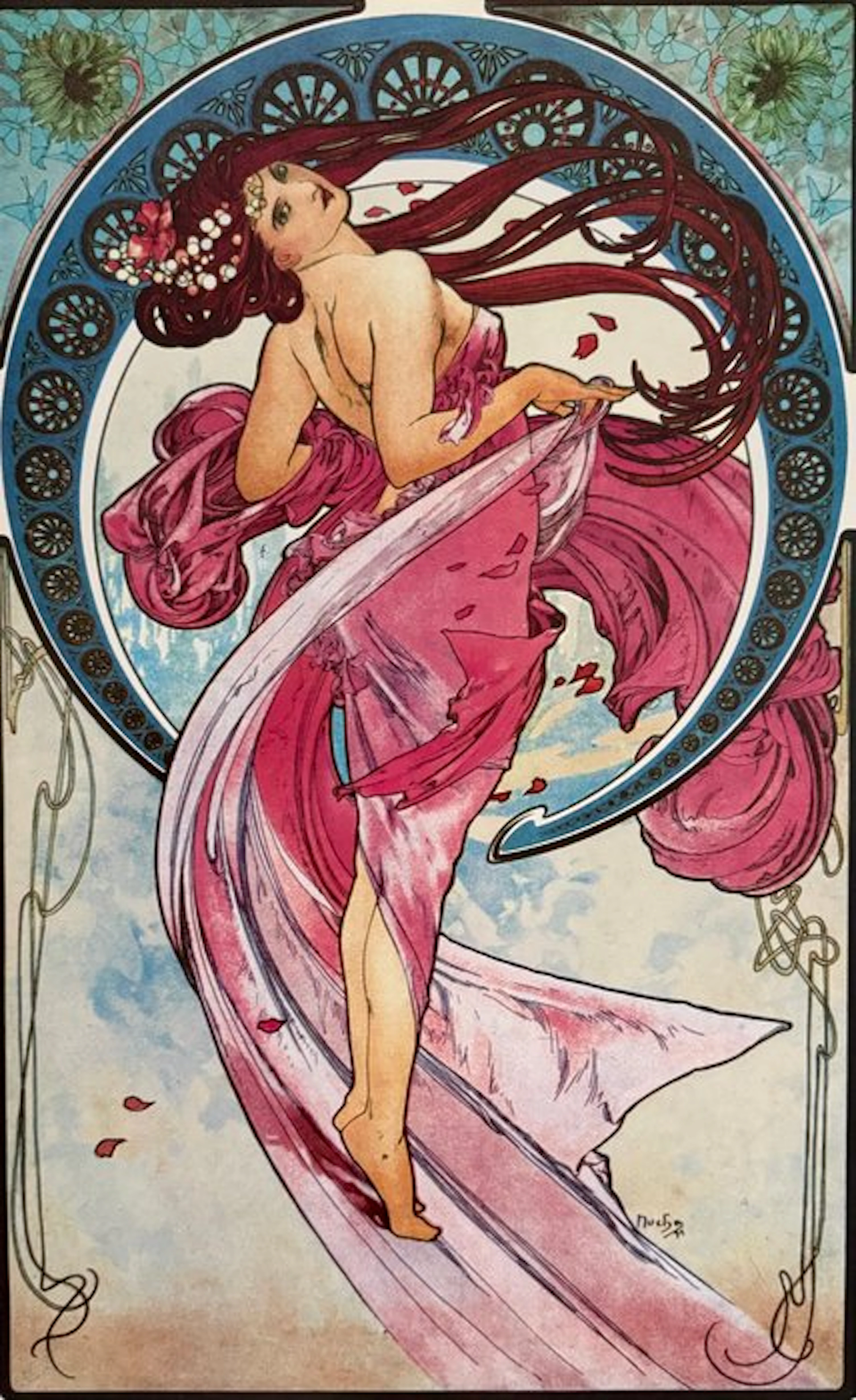 Alphonse Marie Mucha - “La Danse, 1898”.