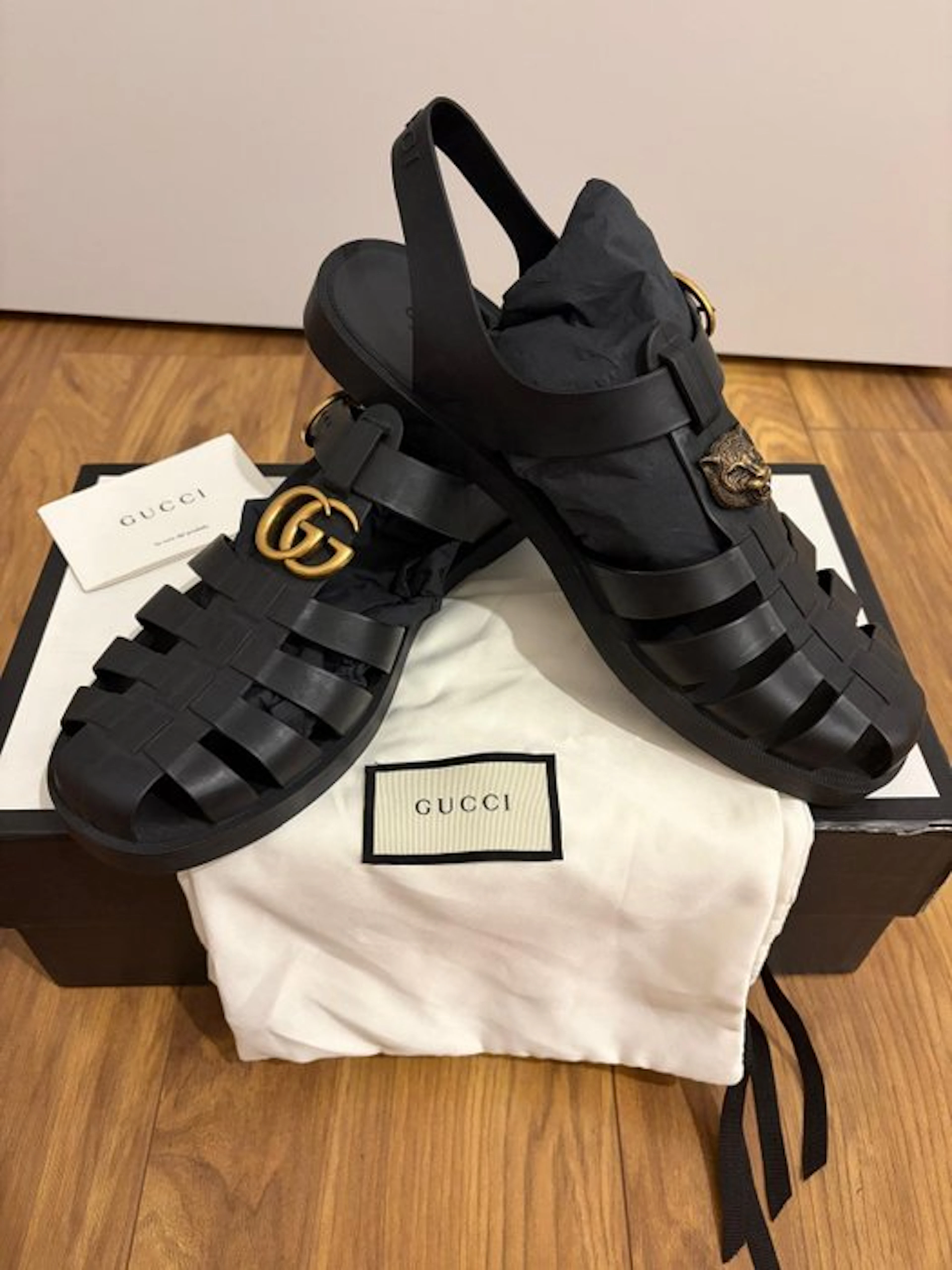 Gucci - Sandals - Size: EU 43 - New in box